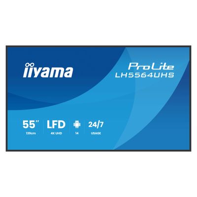 TV IIYAMA LH5564UHS-B1AG (55'', UHD)-6