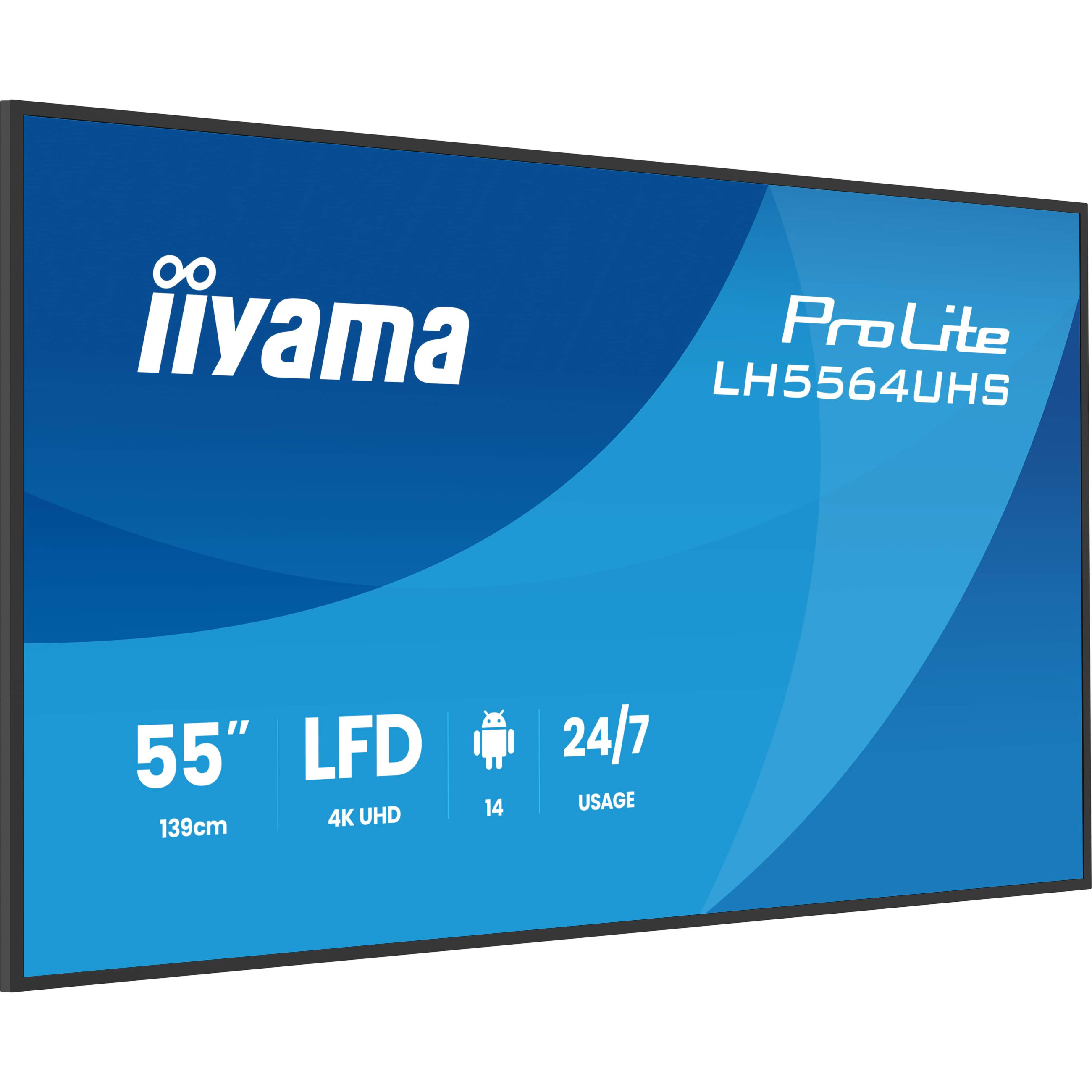 TV IIYAMA LH5564UHS-B1AG (55'', UHD)-15