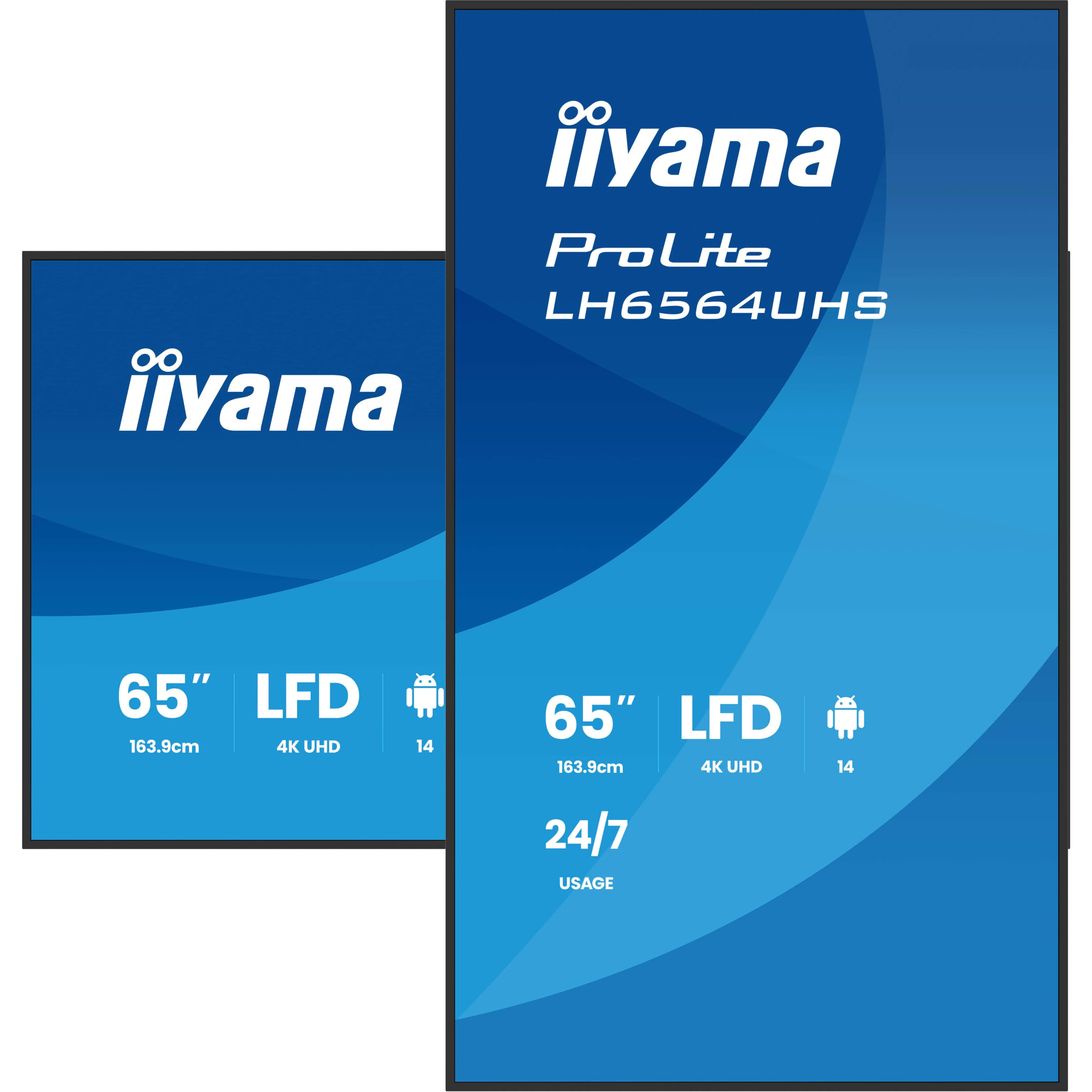 TV IIYAMA LH6564UHS-B1AG (65", UHD)-16