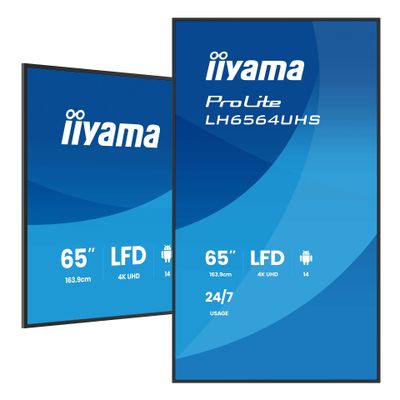 TV IIYAMA LH6564UHS-B1AG (65", UHD)