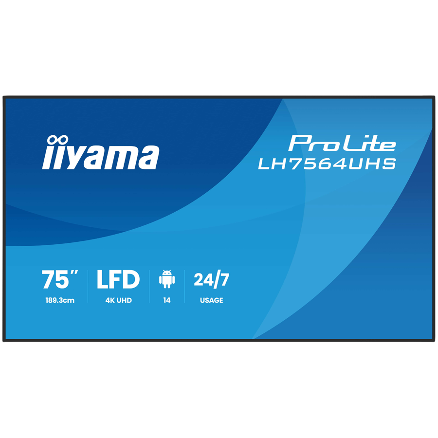 Monitor IIYAMA LH7564UHS-B1AG (75", UHD)-22
