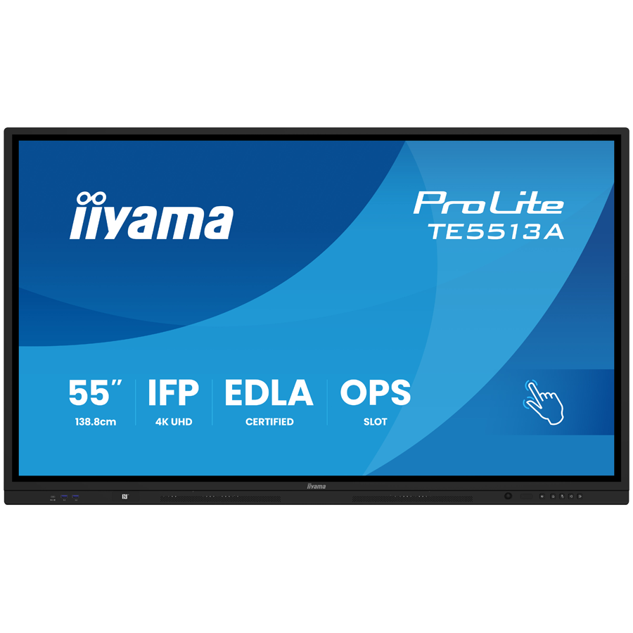 Monitor IIYAMA TE5513A-B1AG UHD 55"-5