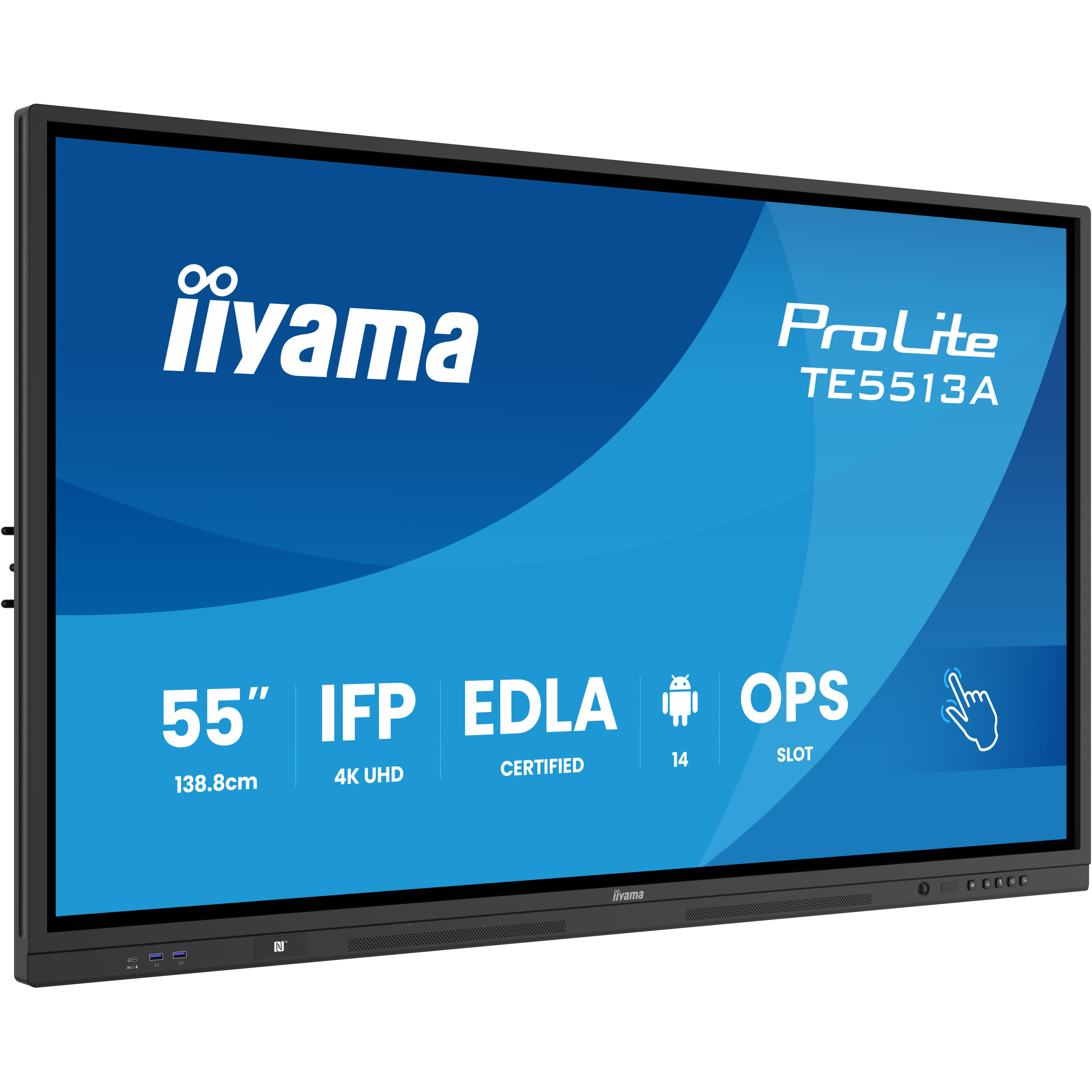 Monitor IIYAMA TE5513A-B1AG UHD 55"-9