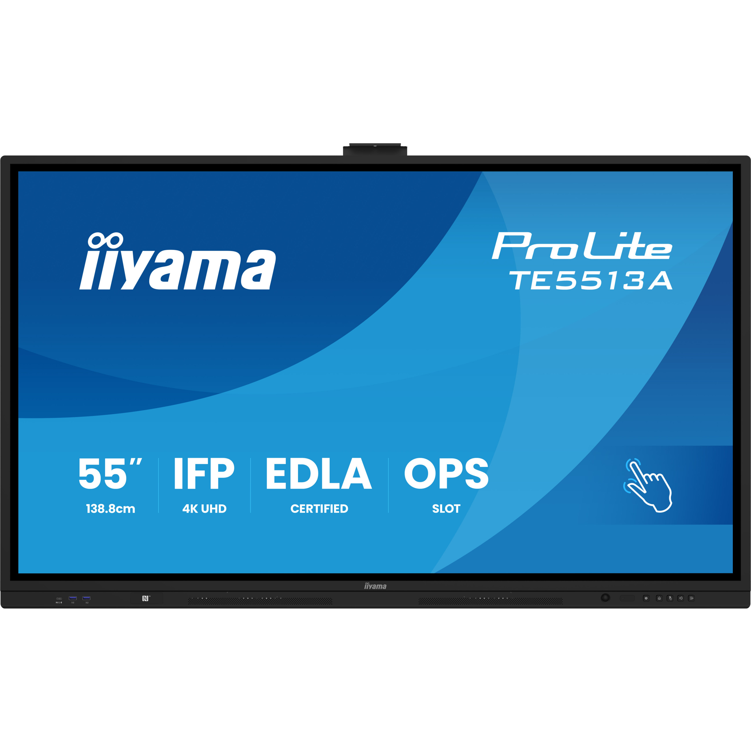 Monitor IIYAMA TE5513A-B1AG UHD 55"-20