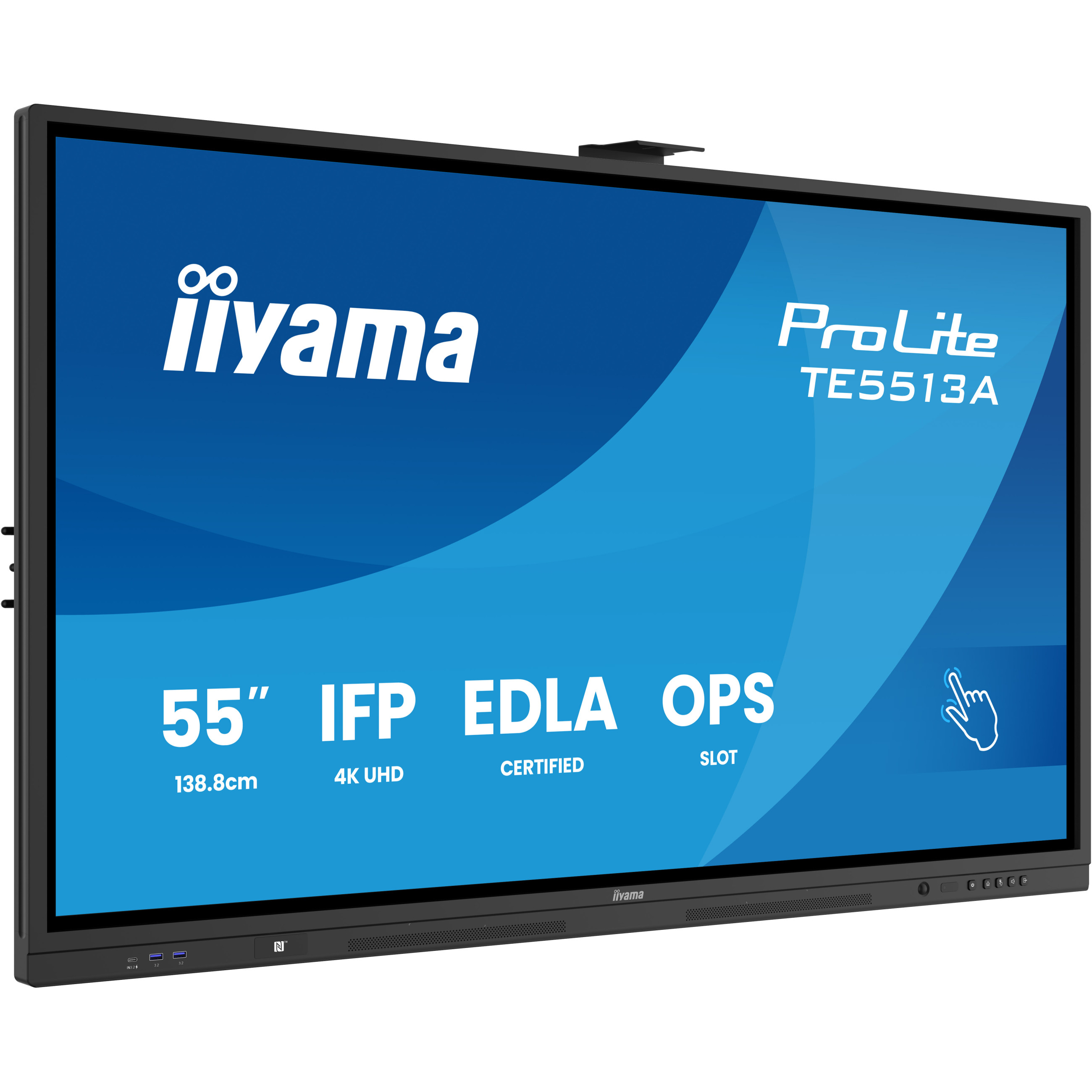 Monitor IIYAMA TE5513A-B1AG UHD 55"-21