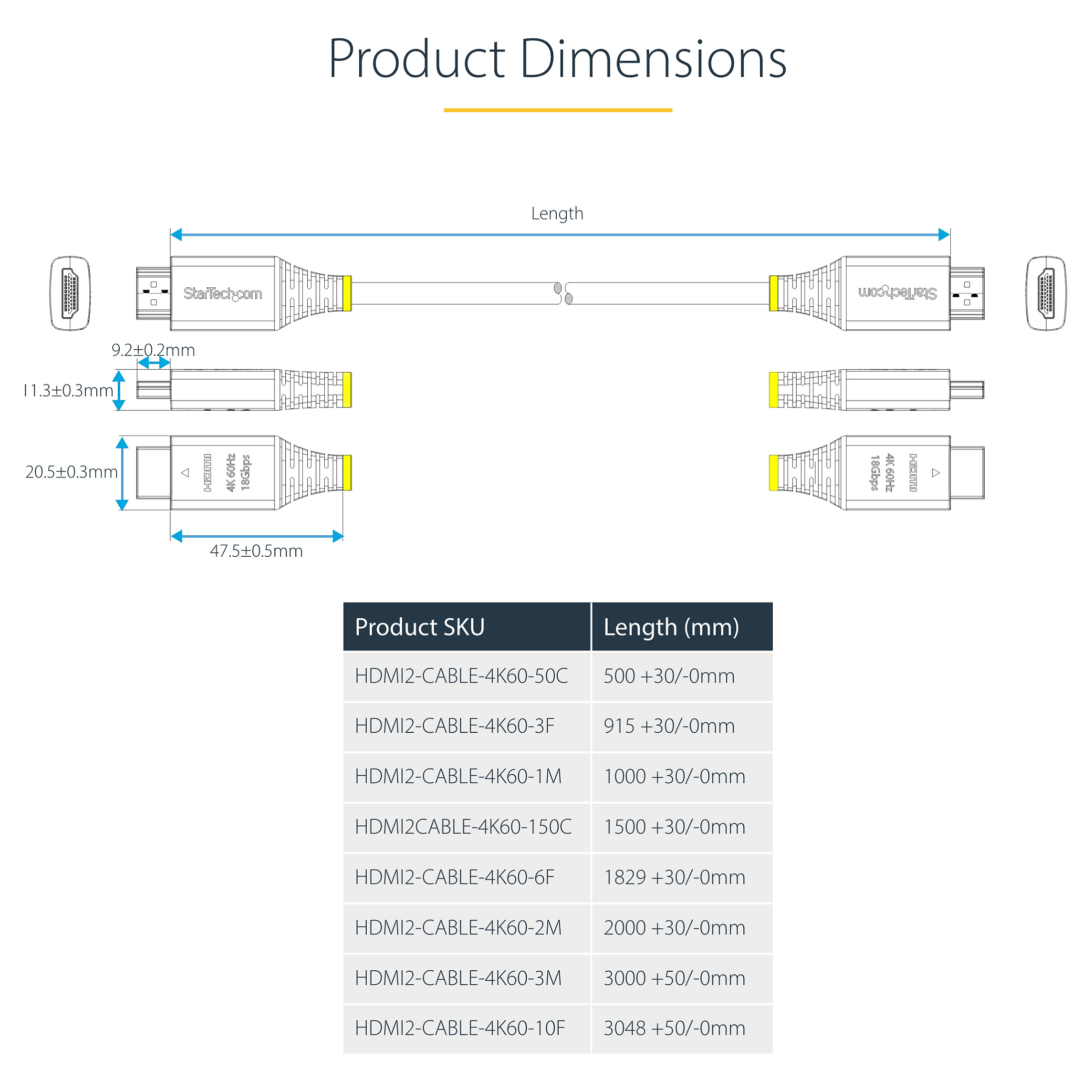 HDMI kabel STARTECH HDMIMM15MA (15m, aktivni, 4K Ultra HD)-10