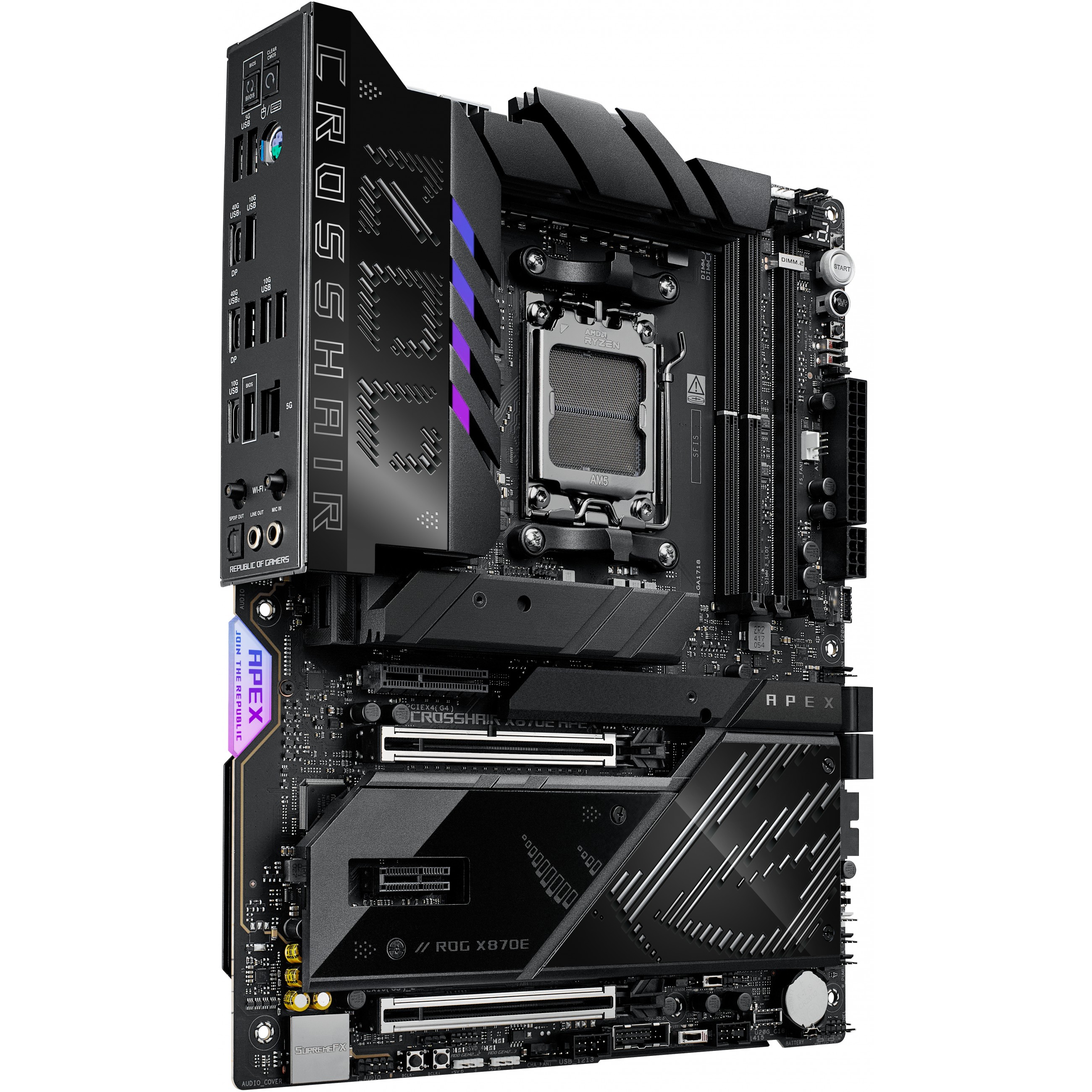 Matična ploča ASUS AMD AM5 ROG CROSSHAIR X870E APEX-18