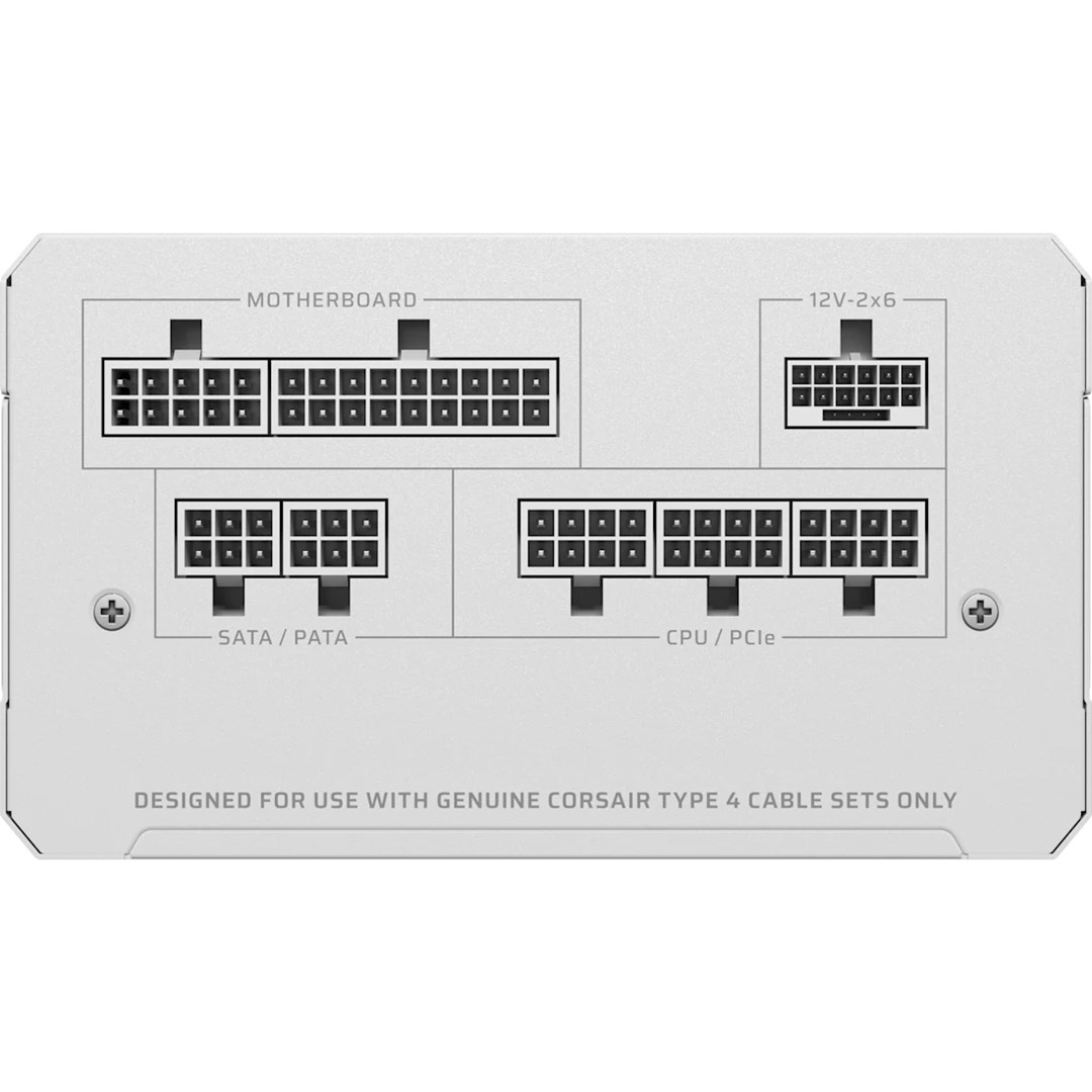 PSU CORSAIR RMe White 750W 80+Gold FM ATX3.1 2025-2