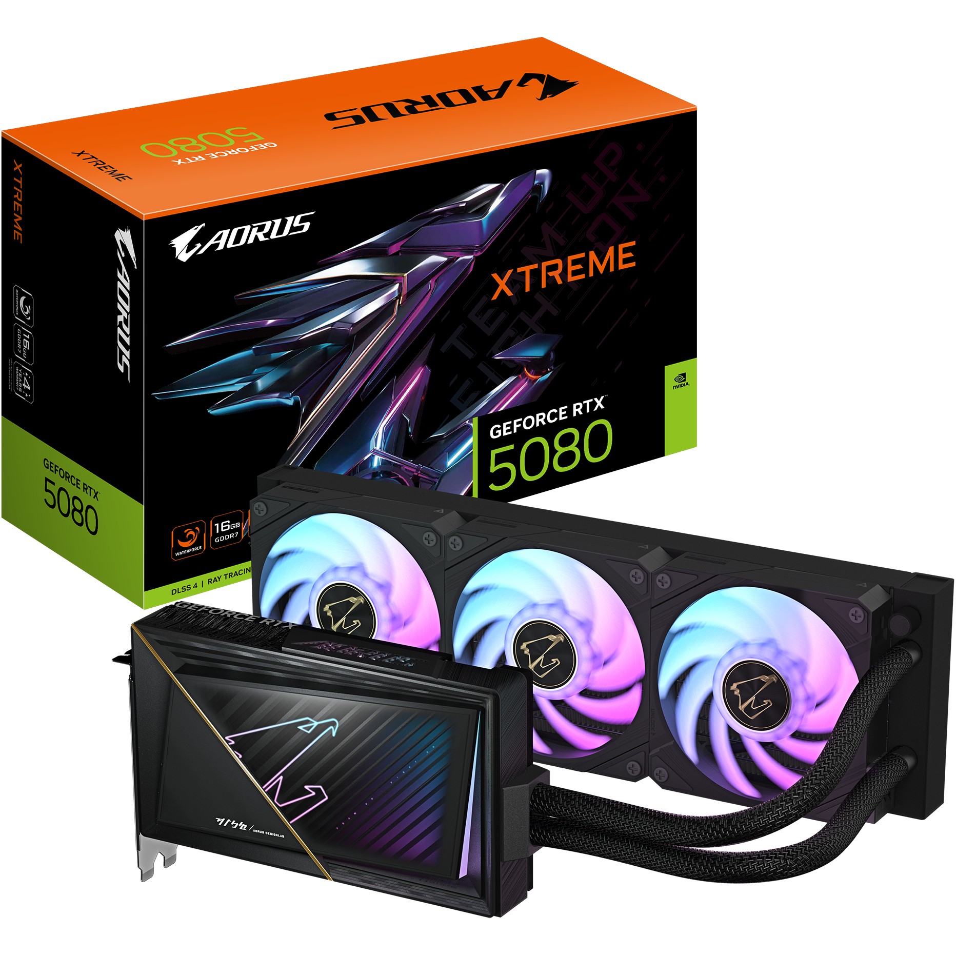 Grafička kartica GIGABYTE GeForce RTX 5080 Xtreme Waterforce (16GB)-5