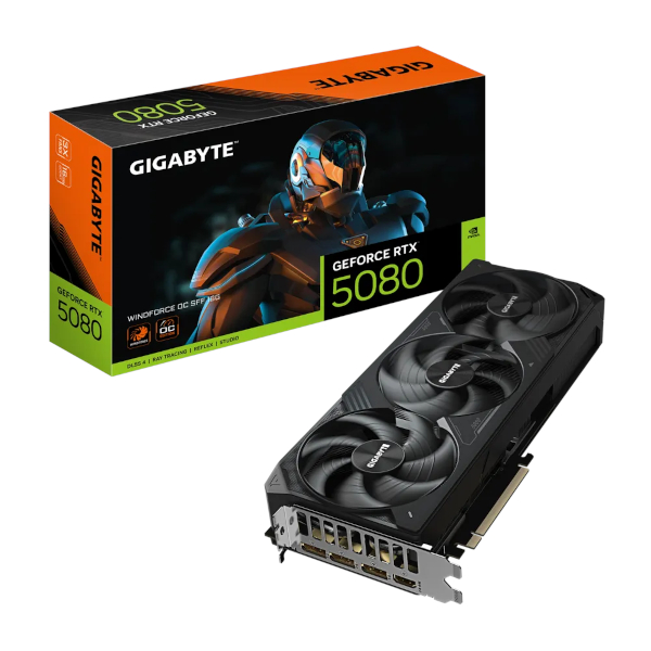 Grafička kartica GIGABYTE RTX5080 16GB Windforce SFF OC 16G-19