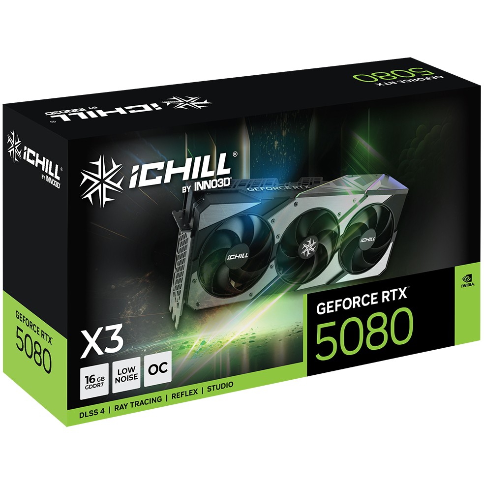 Grafička kartica INNO3D RTX5080 16GB ICHILL X3-2