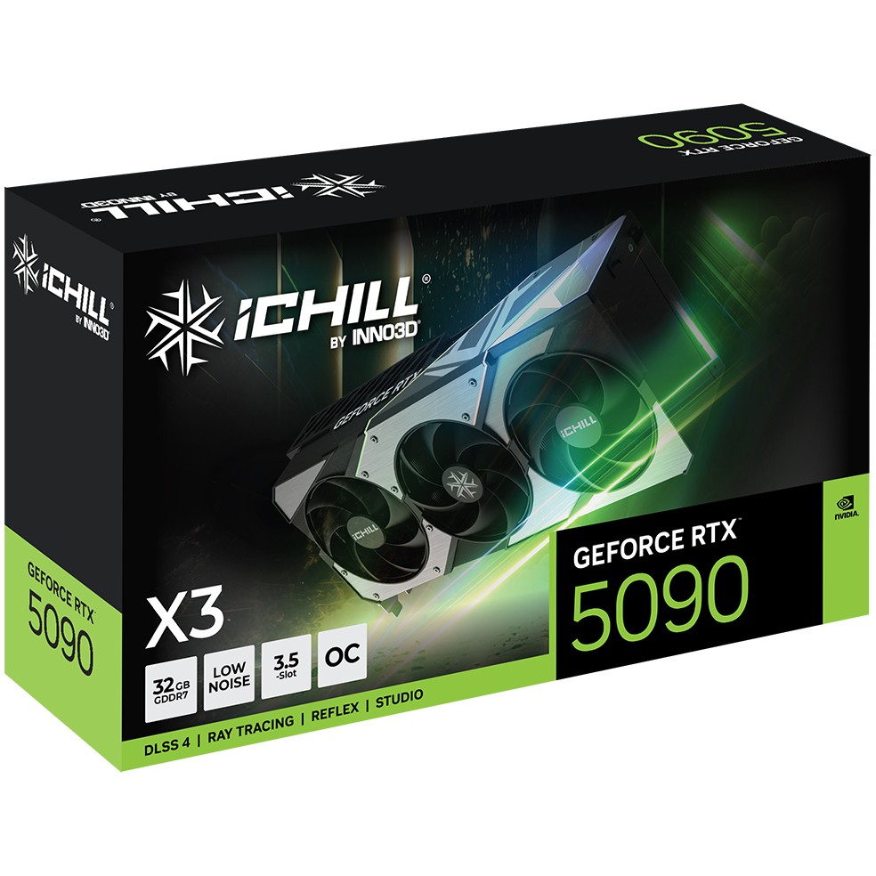 Grafička kartica INNO3D RTX5090 32GB ICHILL X3-5
