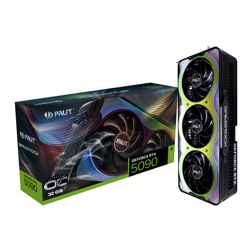 VGA PALIT RTX5090 32GB GameRock OC-14