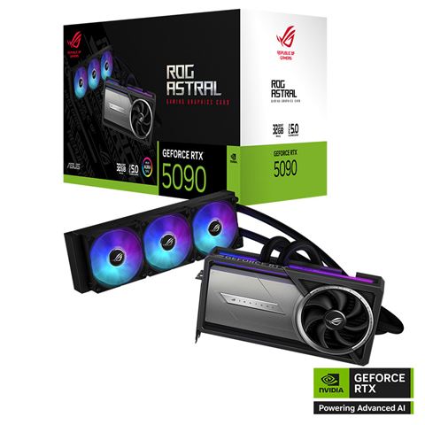 VGA ASUS RTX5090 32GB ROG-ASTRAL LC Gaming-5