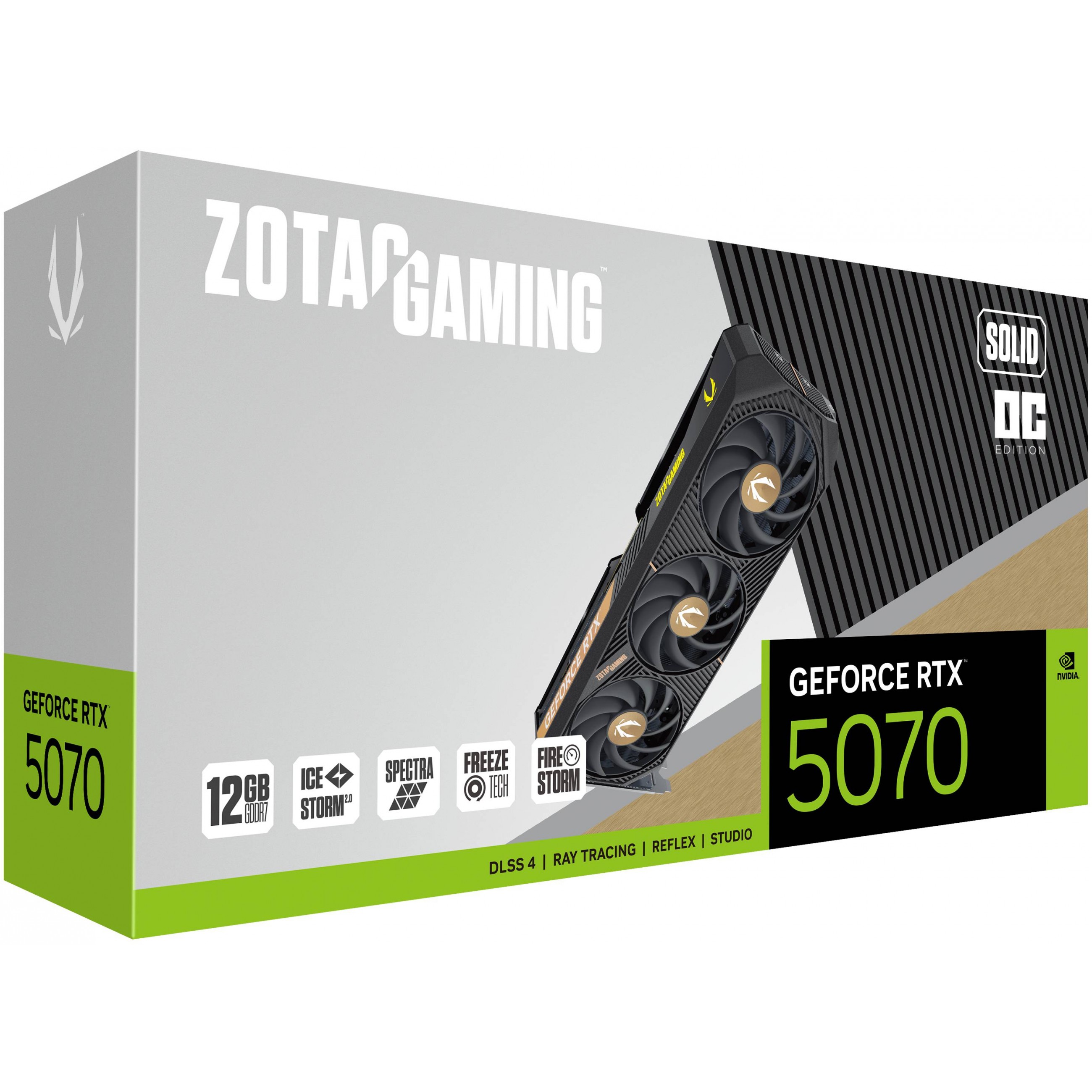 VGA ZOTAC RTX5070 12GB Solid OC-6