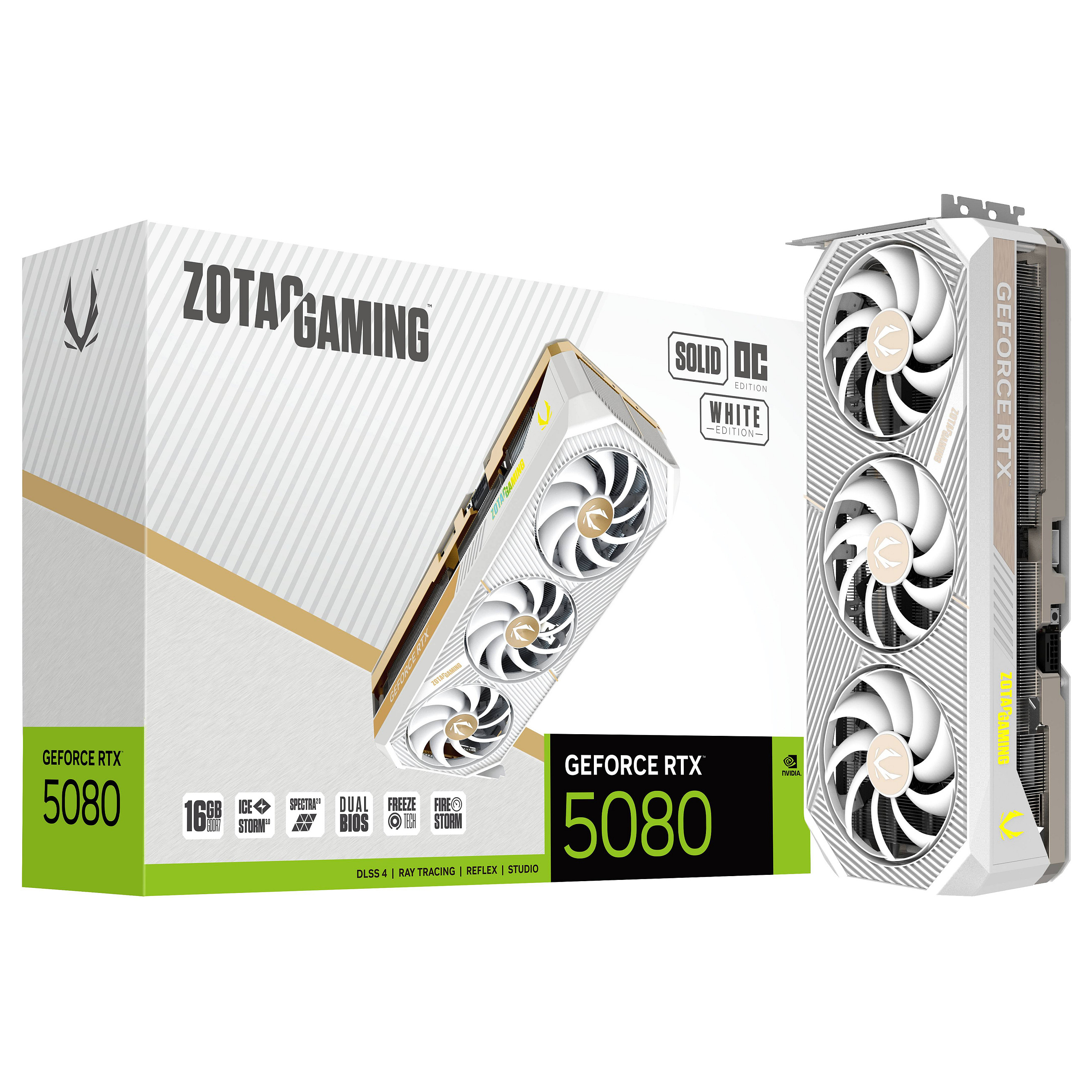 Grafička kartica ZOTAC RTX 5080 Solid OC (16gb, white)-7
