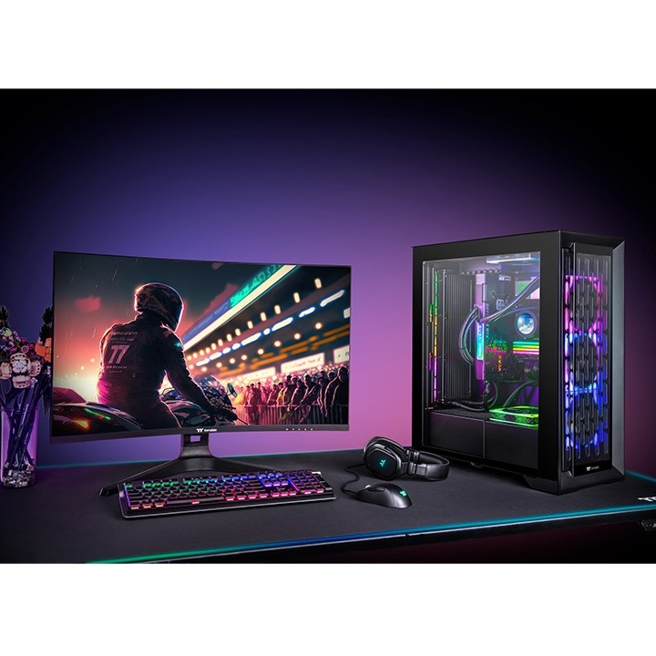 Gaming Monitor THERMALTAKE  32in Curve QHD 2K 1440P-20