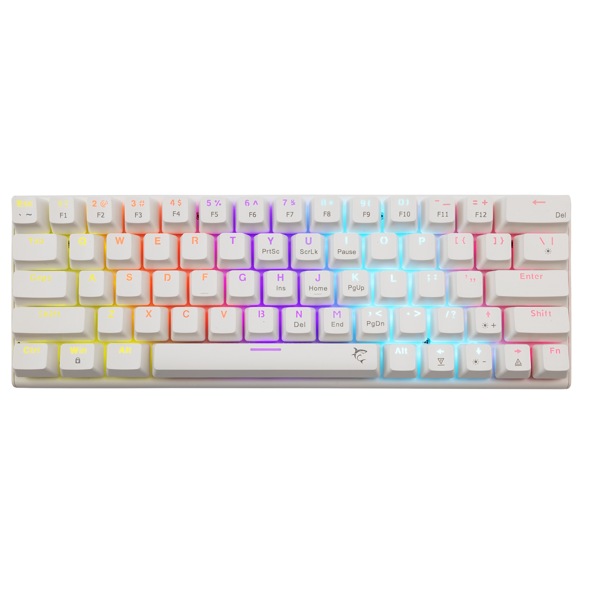 Tipkovnica WHITE SHARK Wakizashi-2 GK-002211V2 (bijela, US layout, red switch)-0
