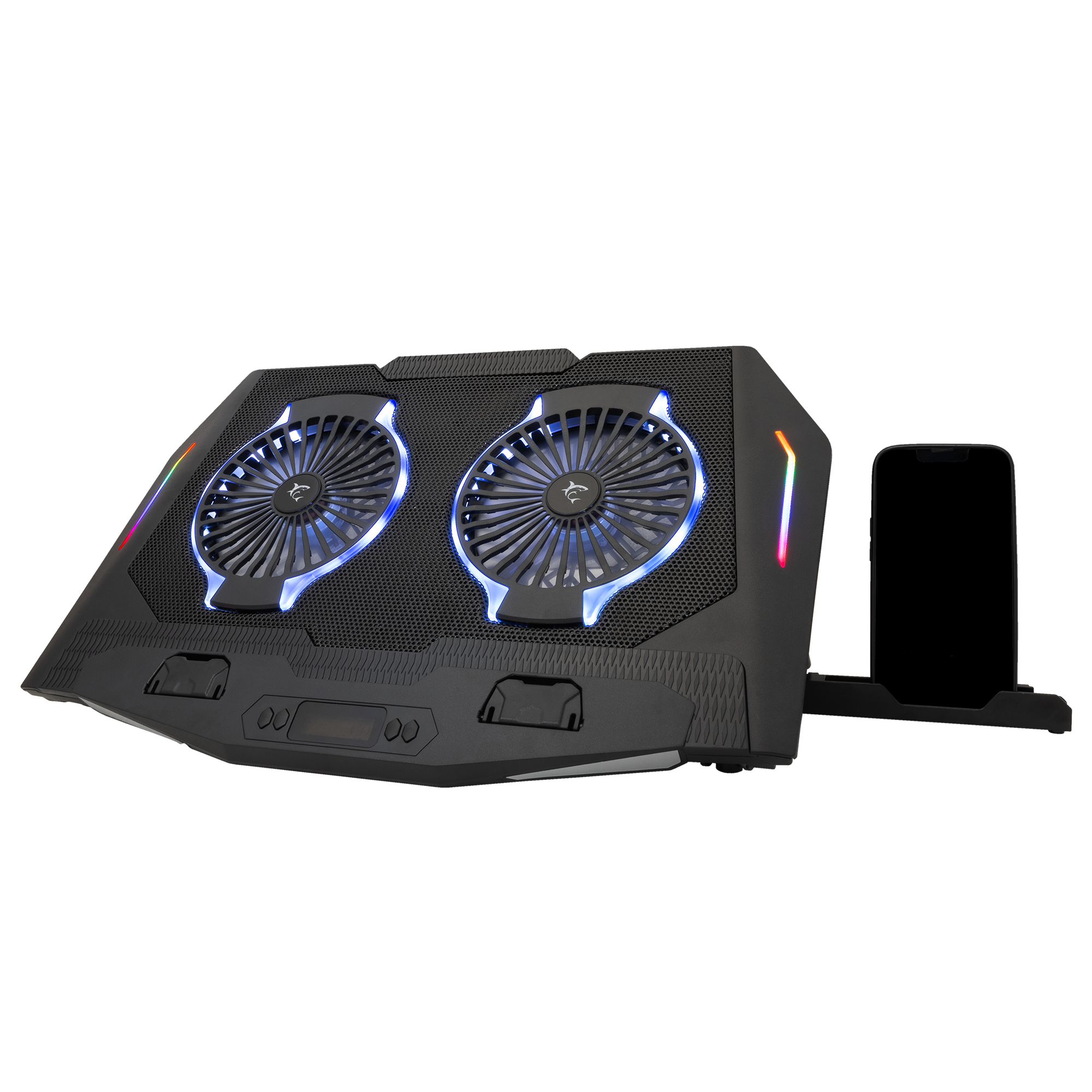Hladnjak za laptop WHITE SHARK GCP-10 ICE SHADOW / 2 vent. RGB-20