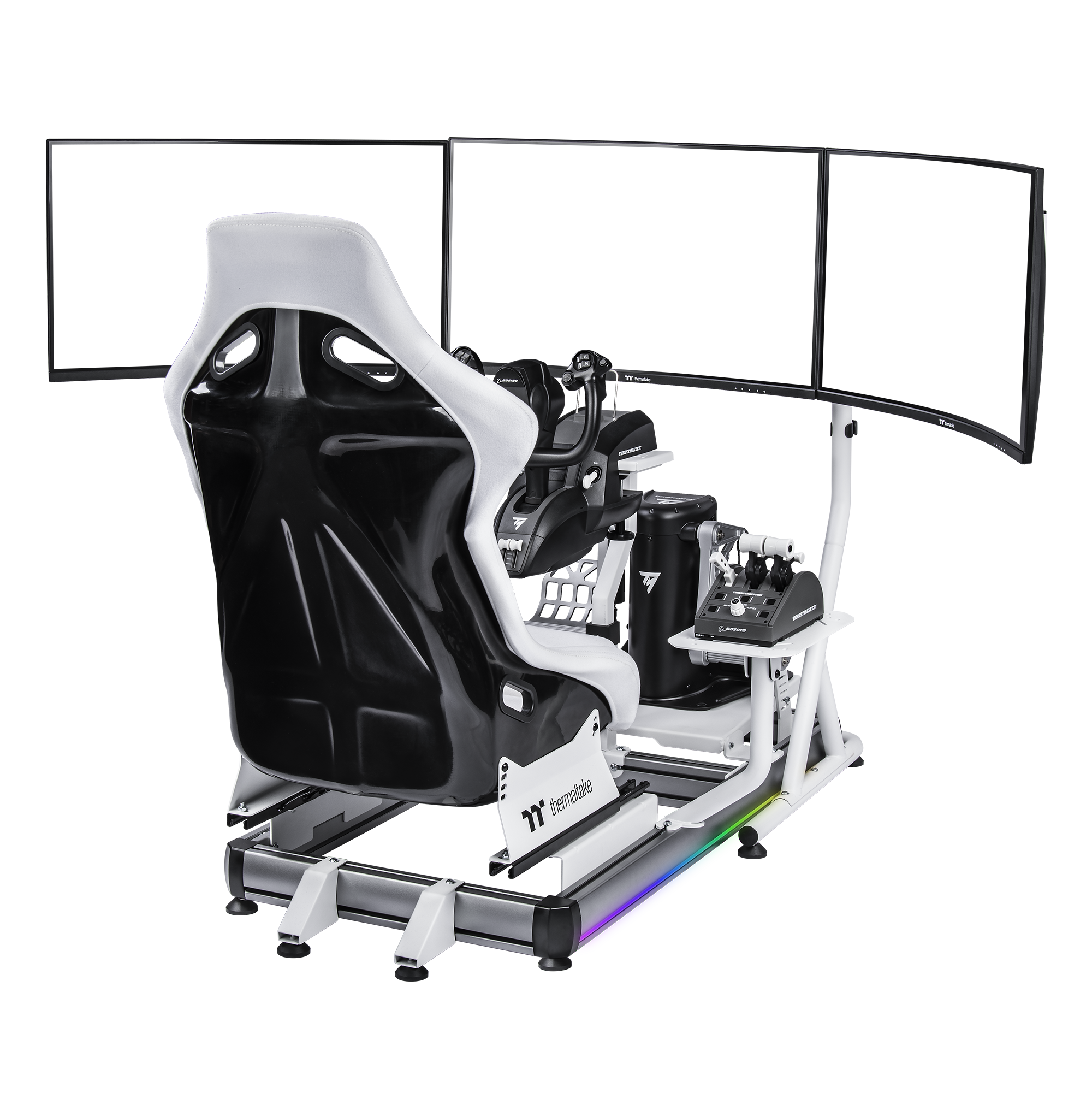 Cockpit THERMALTAKE GSC GF500 Flight Simulator White-22