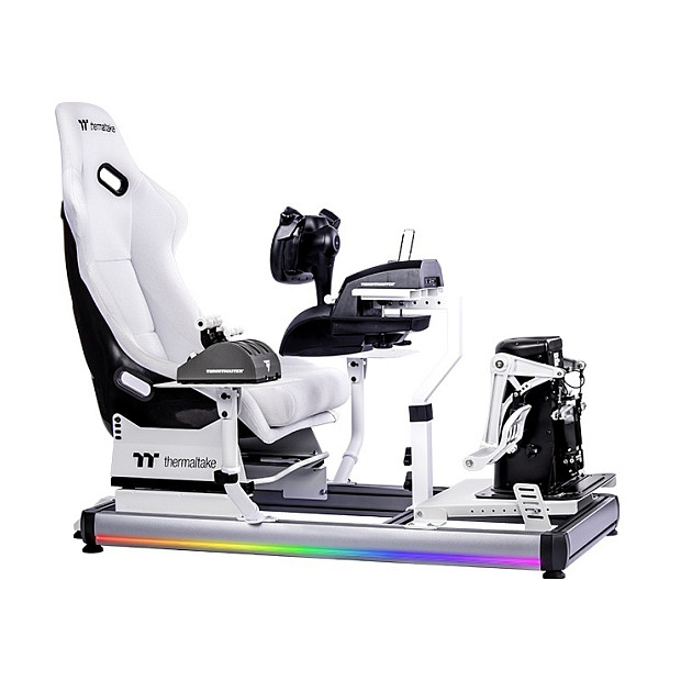 Cockpit THERMALTAKE GSC GF500 Flight Simulator White-12