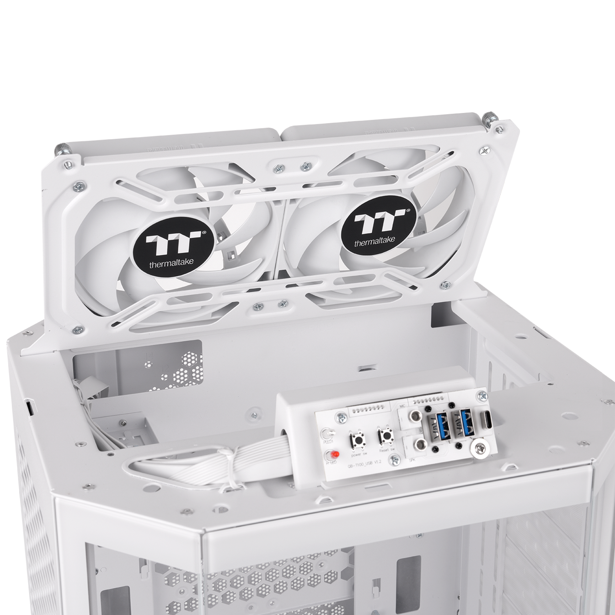 Kućište THERMALTAKE The Tower 250 Snow (micro atx)-3