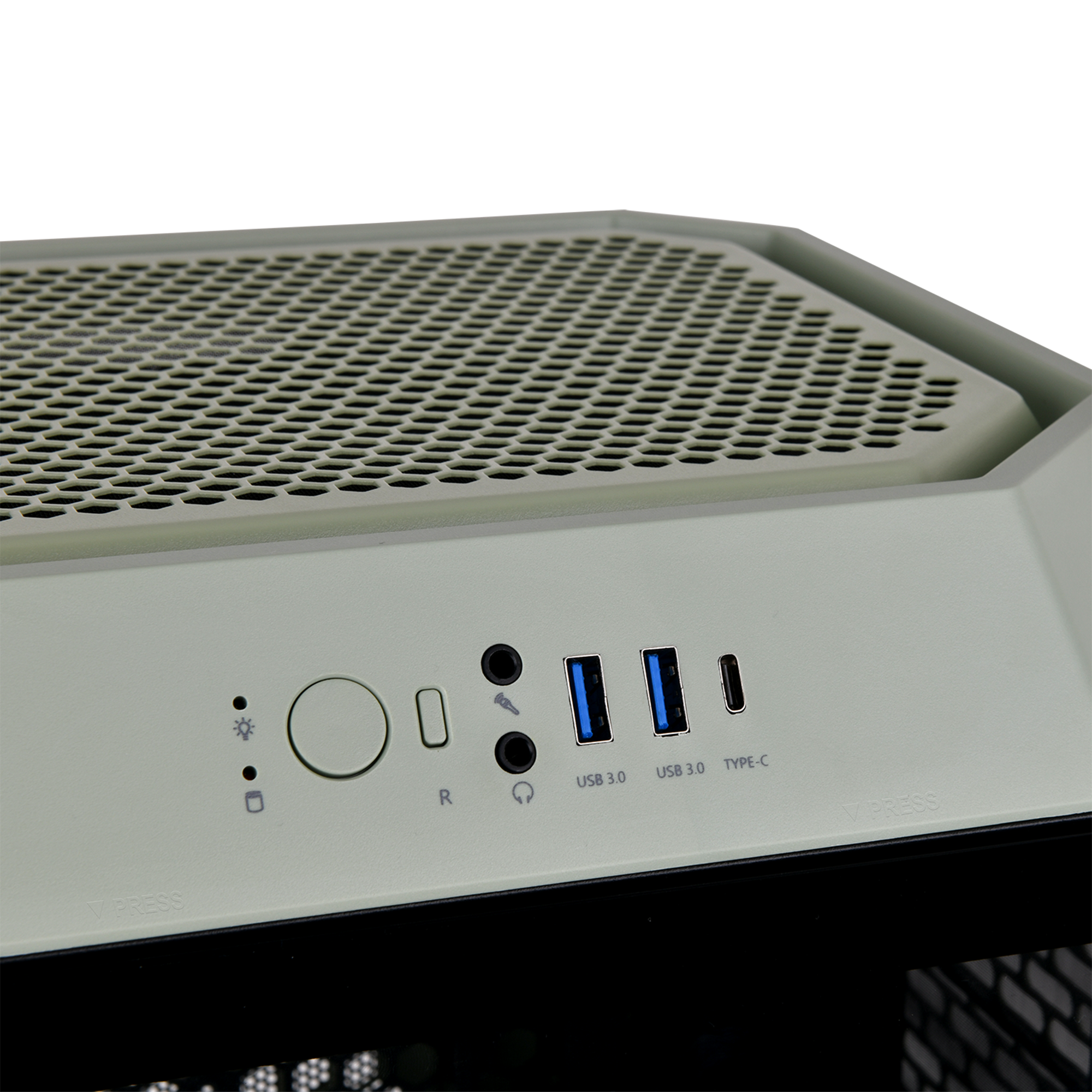 Kućište THERMALTAKE The Tower 300 (matcha green)-1