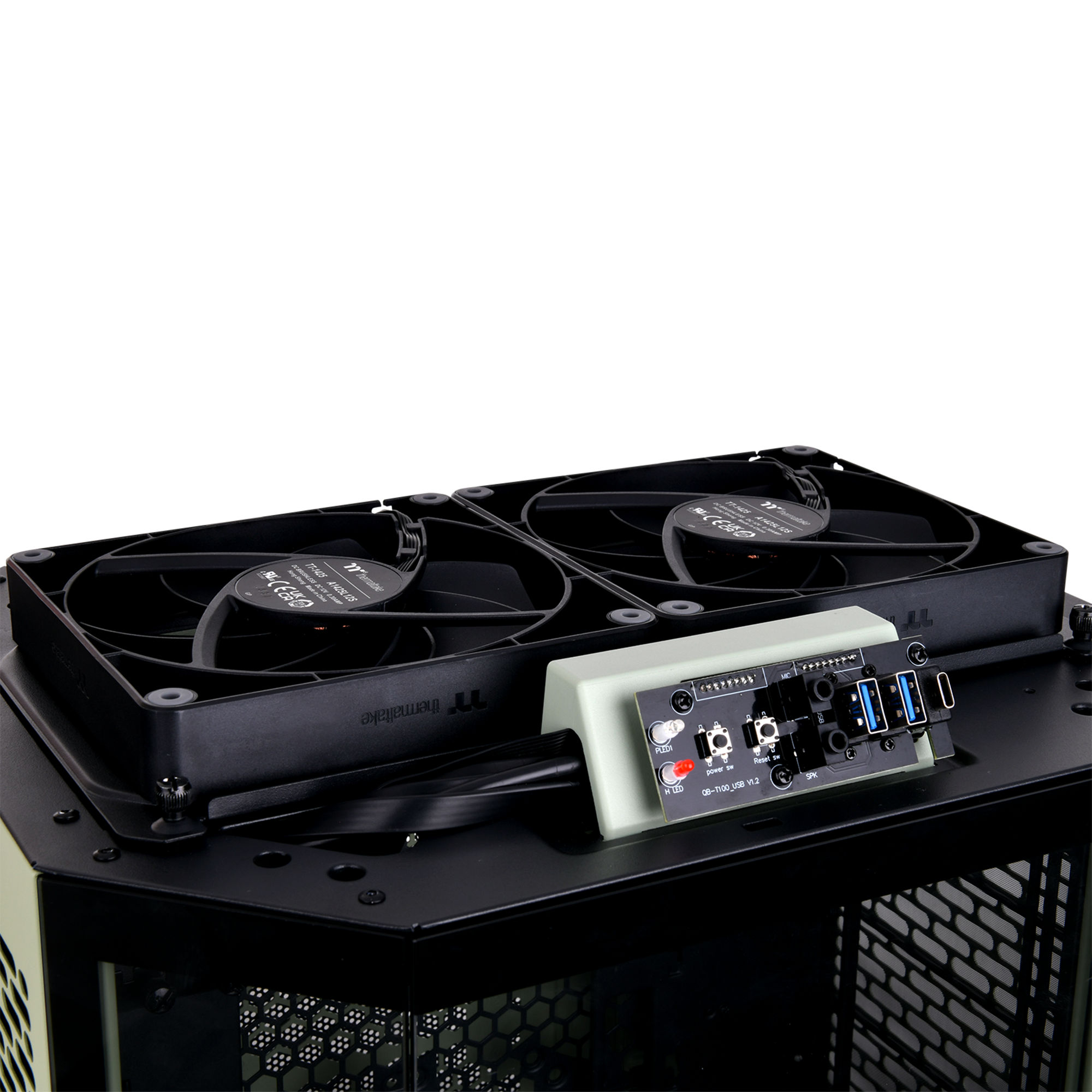 Kućište THERMALTAKE The Tower 300 (matcha green)-2