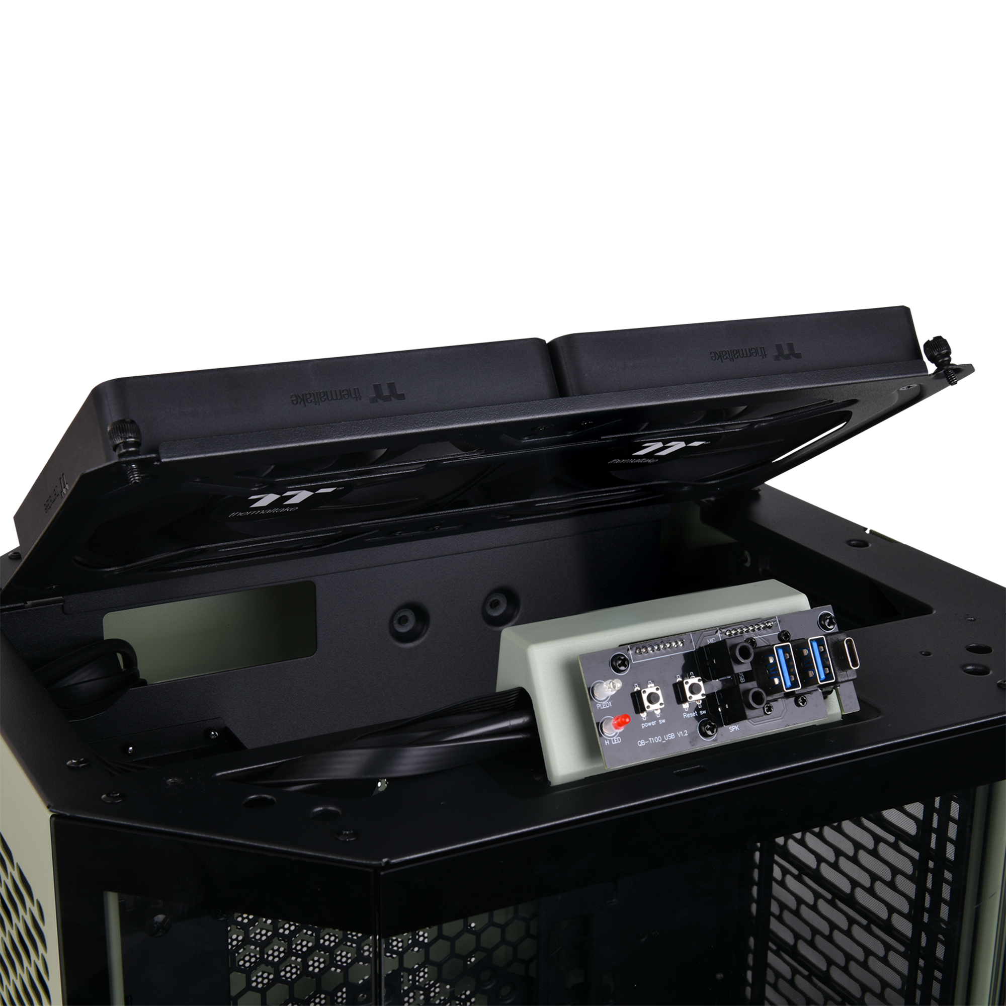 Kućište THERMALTAKE The Tower 300 (matcha green)-3