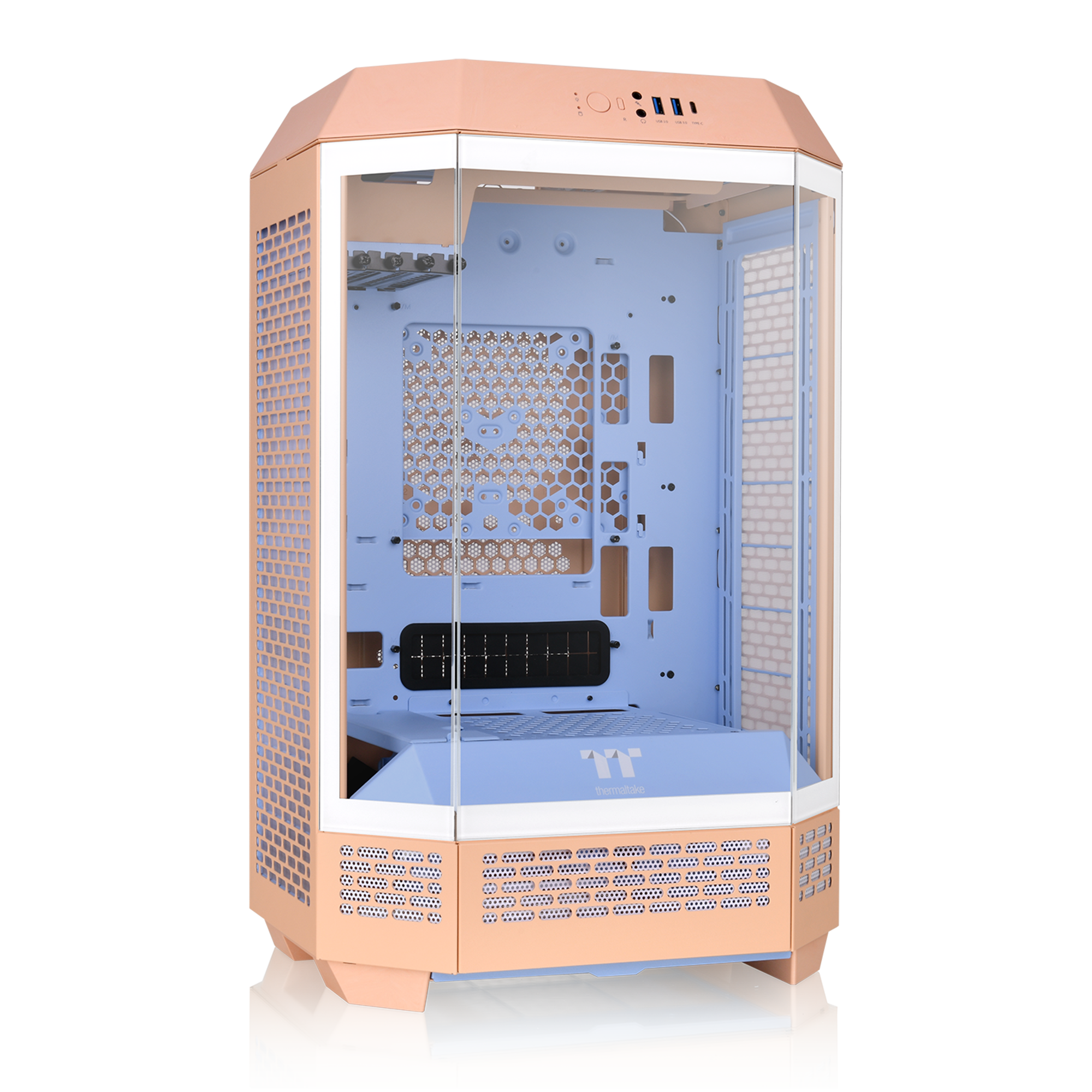 Kućište THERMALTAKE THE TOWER 300 PEACH FUZZ