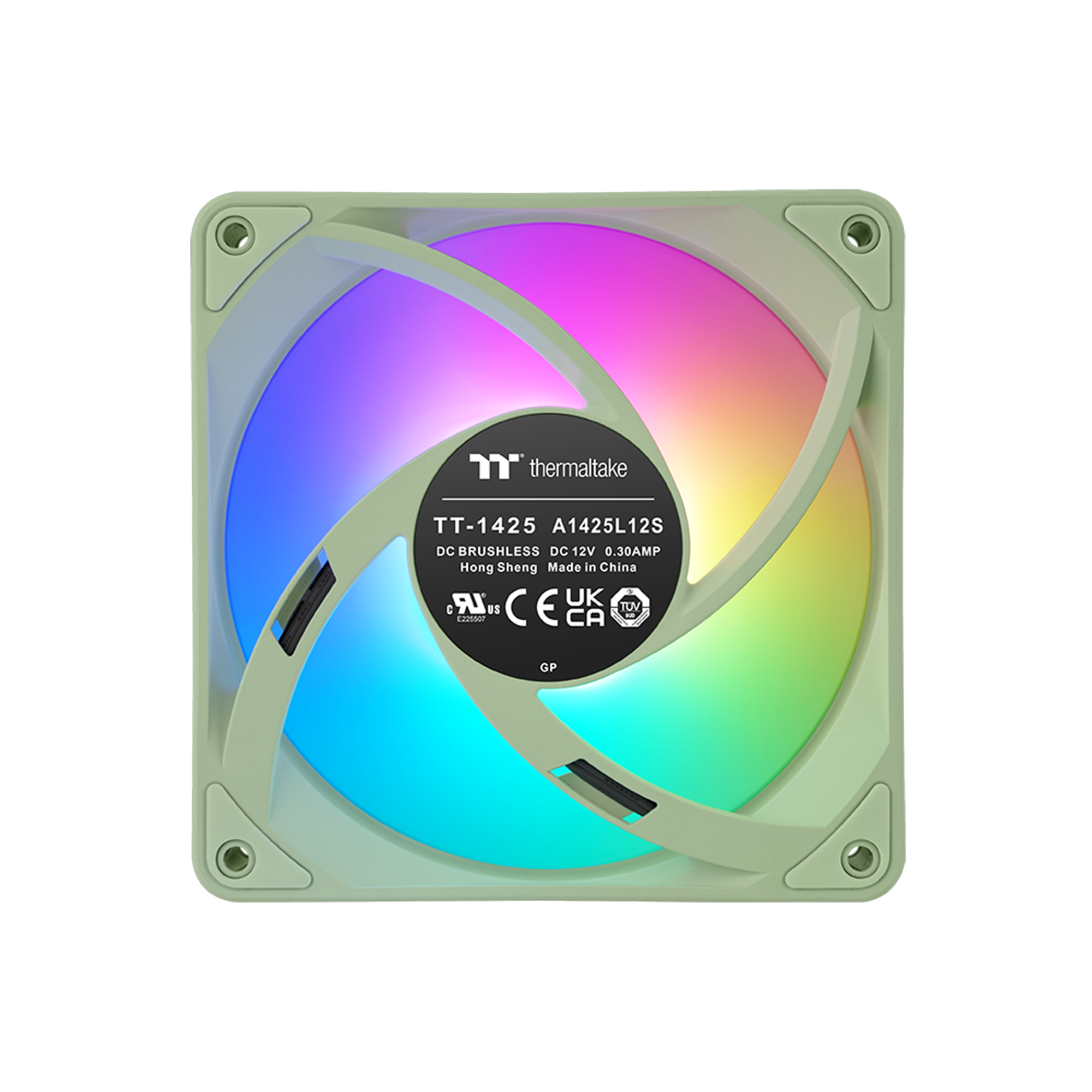 Ventilator THERMALTAKE CT140 EX ARGB (140mm, matcha green, 3 kom)-6
