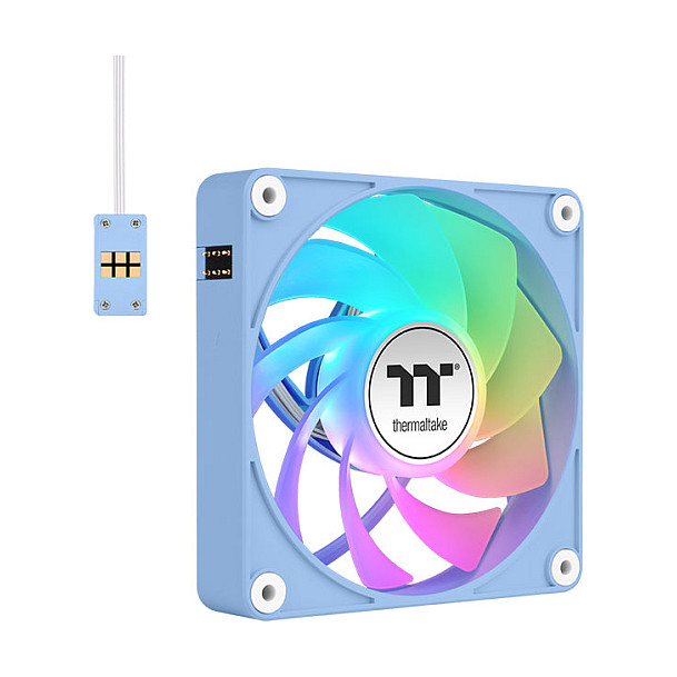 Ventilator za kućište THERMALTAKE CT140 EX Reverse ARGB (140mm, hydrangea blue, 3 kom)-17