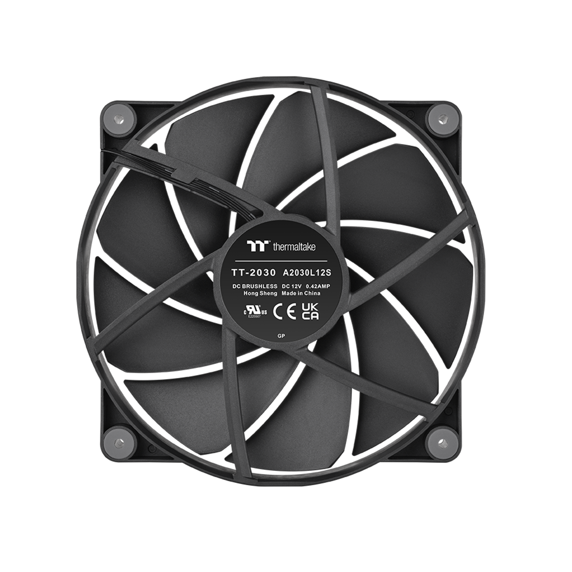 Ventilator za kućište THERMALTAKE CT200 (200mm, crni)-2