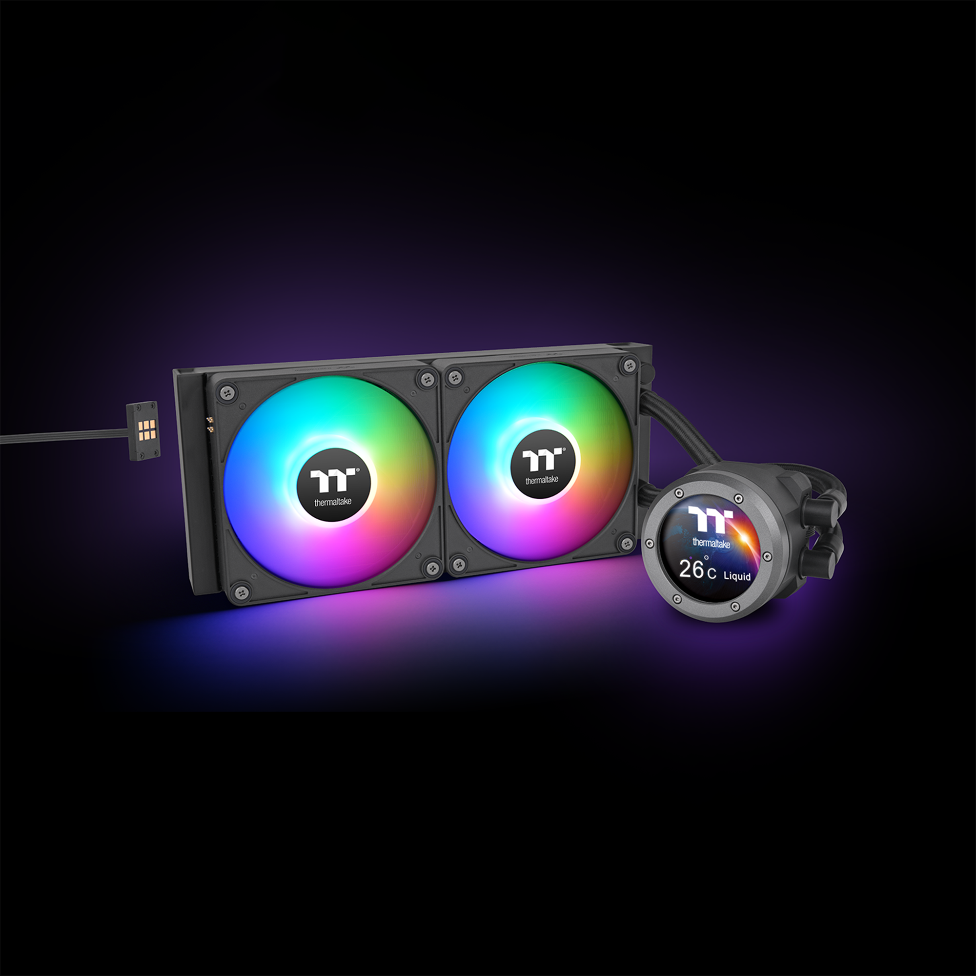 Hladnjak THERMALTAKE LIQUID COOLER TH280 V2 Ultra EX ARGB AIO-13