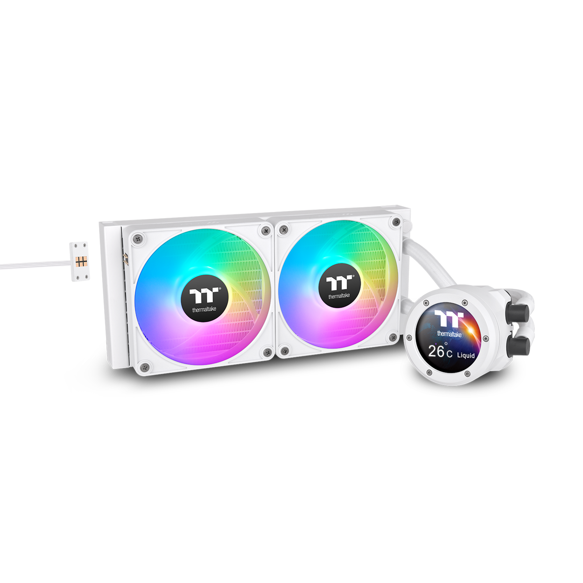 Hladnjak THERMALTAKE LIQUID COOLER TH280 V2 Ultra EX ARGB AIO SNOW-0