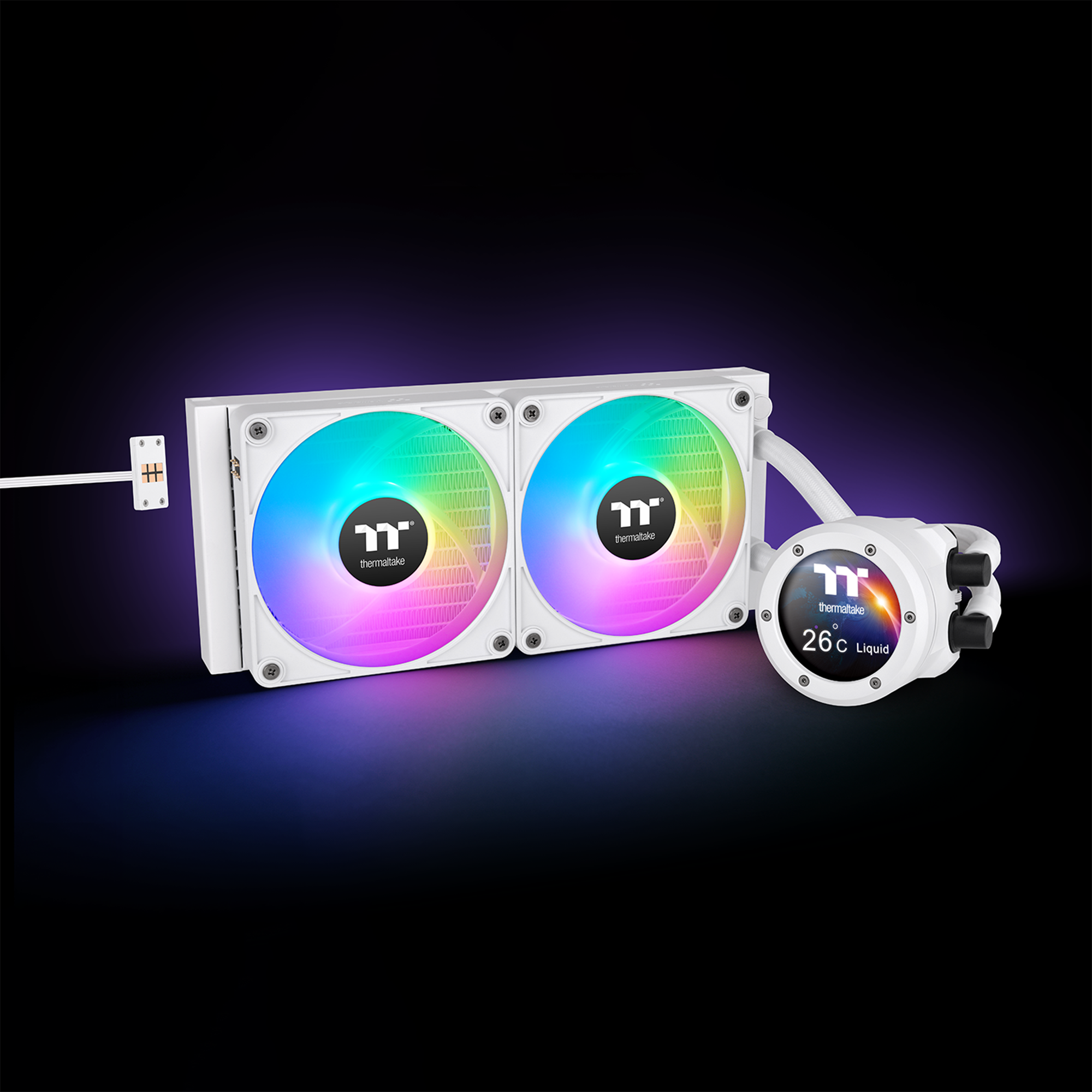 Hladnjak THERMALTAKE LIQUID COOLER TH280 V2 Ultra EX ARGB AIO SNOW-15