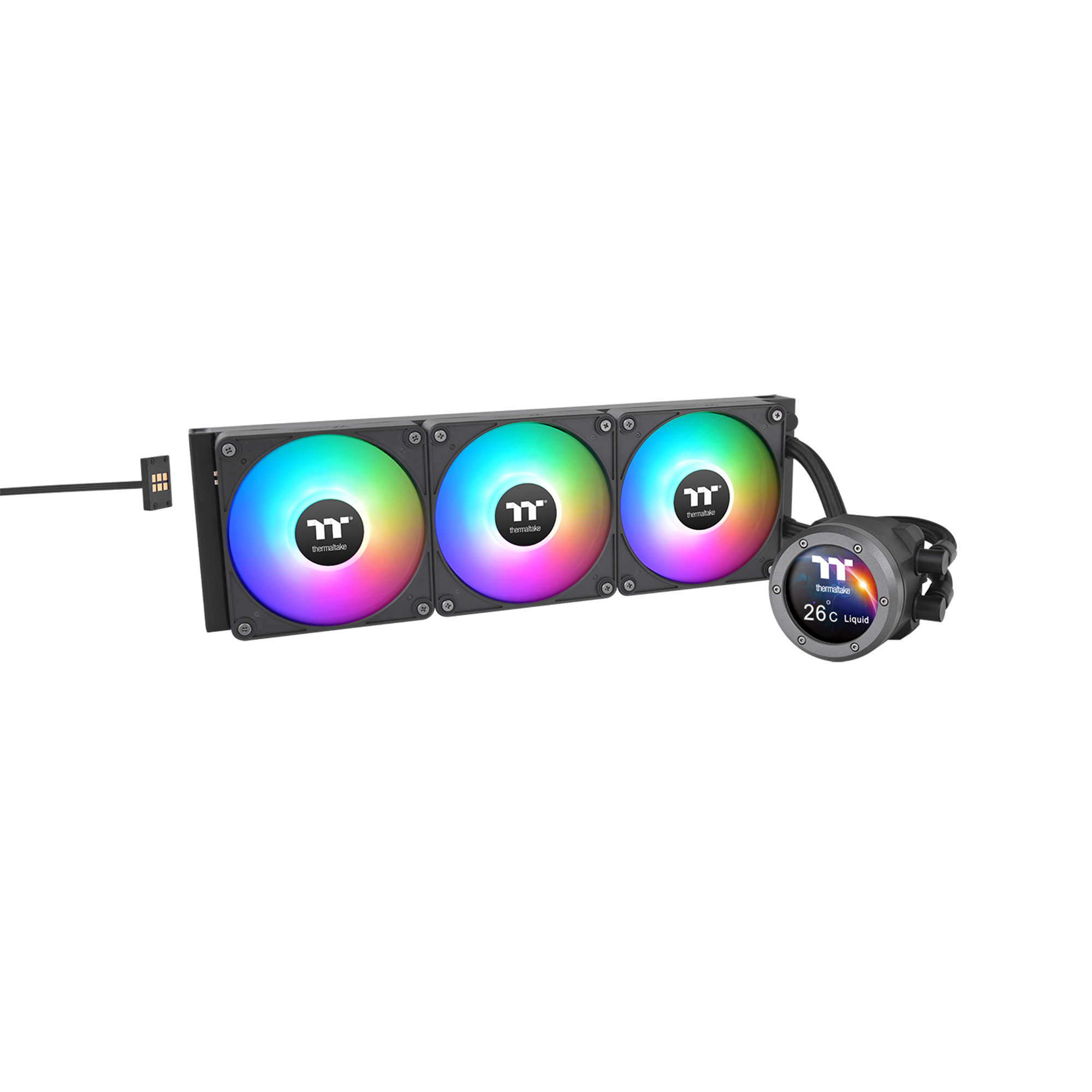 Hladnjak THERMALTAKE → THERMALTTAKE → LIQUID COOLER TH420 V2 Ultra EX ARGB AIO Black-0
