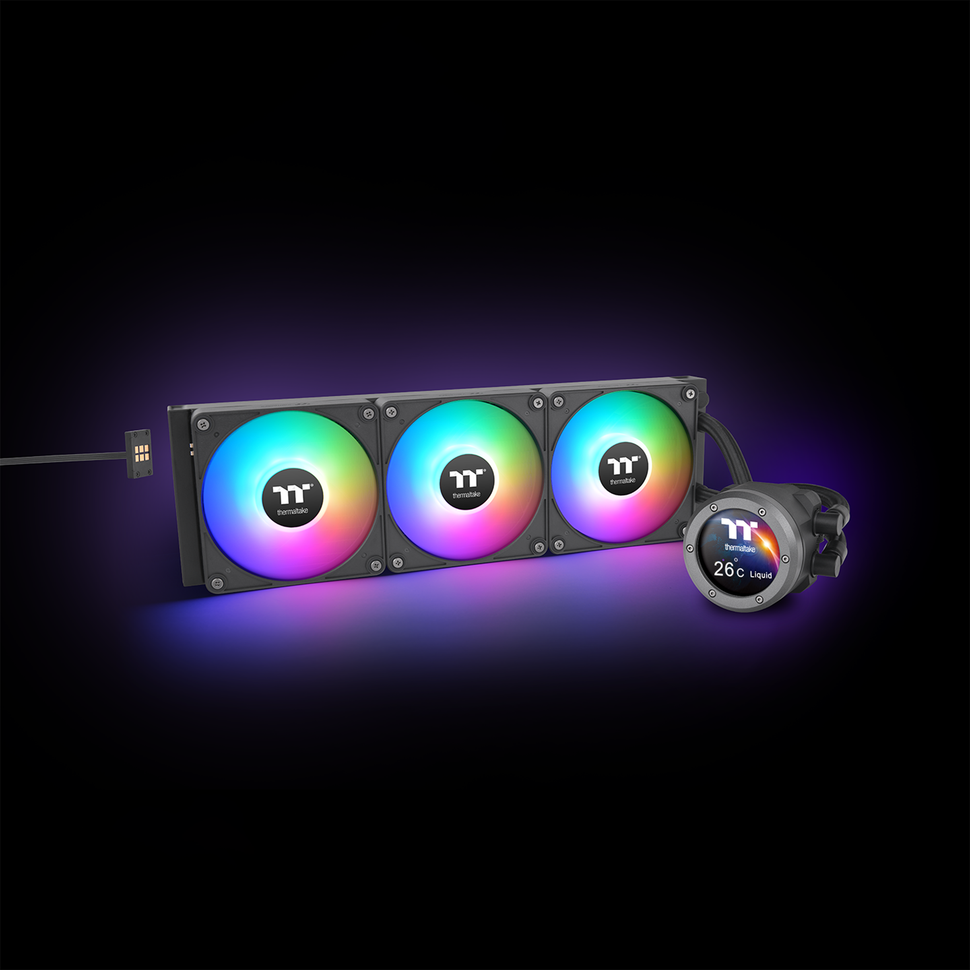 Hladnjak THERMALTAKE → THERMALTTAKE → LIQUID COOLER TH420 V2 Ultra EX ARGB AIO Black-10