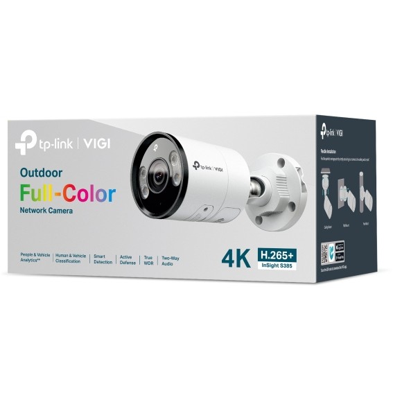 Kamera TP-LINK VIGI InSight S385 4K 8MP, Pan/Tilt/Rotation, H.265+, 4mm leća, IP67-5