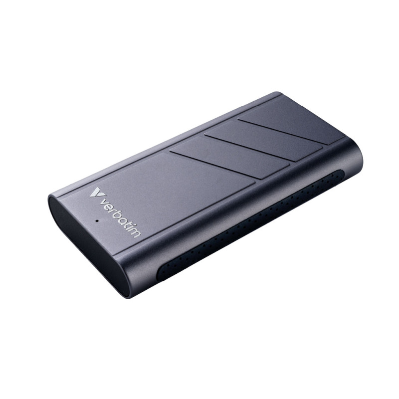Vanjski disk VERBATIM TurboMetal 1TB SSD USB4, R/W 3700/3600 MB/s-0