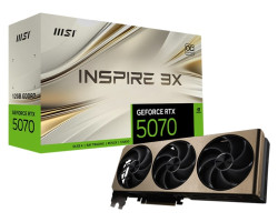 Grafička kartica MSI NVidia GeForce RTX 5070 12G INSPIRE 3X OC (12GB GDDR7, 192bit, PCI-E 5.0)-0
