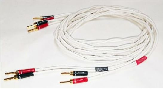 Kabel za zvučnike terminirani BLACK RHODIUM TWIRL 4.0 2 x 3.0m