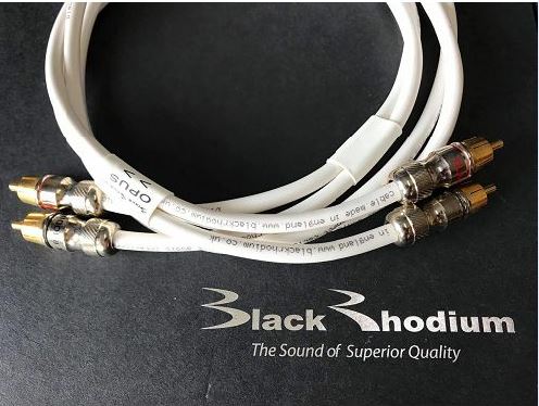 Kabel analogni interkonekcijski  BLACK RHODIUM Opus 2 x 1,5 m