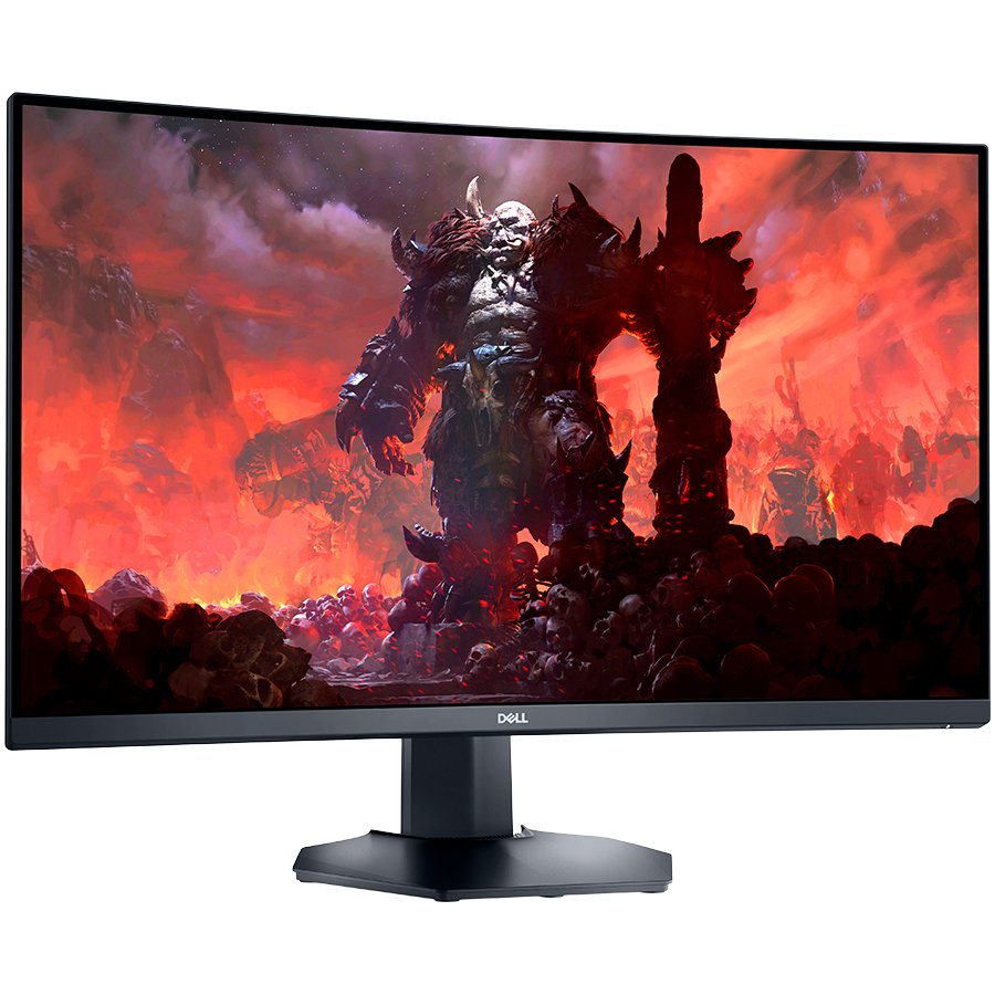 Monitor DELL S3222DGM-09 (curved 31.5in, 2560x1440, QHD, VA, antiglare, 169, 30001, 350 cd/m2, AMD FreeSync Premium, 2ms/1ms, 178/178, DP, HDMI, audio line-out, tilt, height adjust)-1