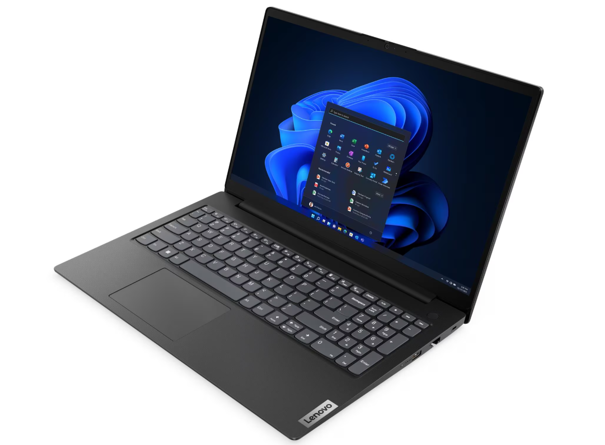 Laptop LENOVO V15 4G AMN (15,6" FHD IPS, AMD Ryzen 7 7520U, 16 GB RAM, 512 GB SSD, AMD Radeon Graphics, Windows 11 Pro) + POKLON TORBA i MIŠ-3