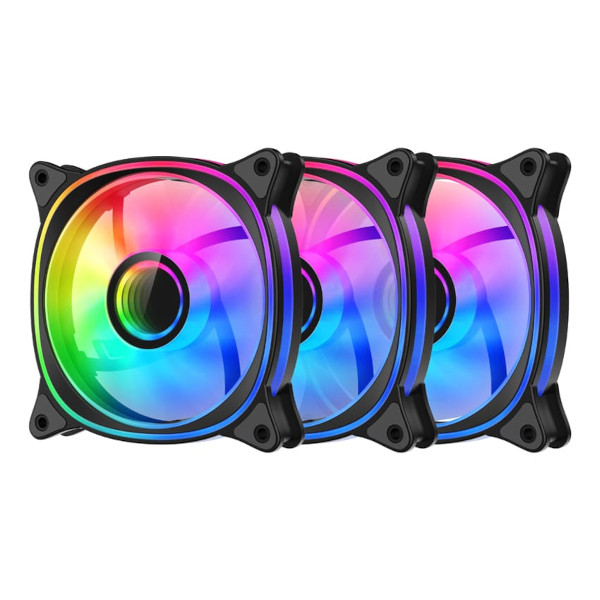 Ventilatori LC-POWER LC-CF-120-ARGB-KIT-R (Reverse fan, 3 pack)-0