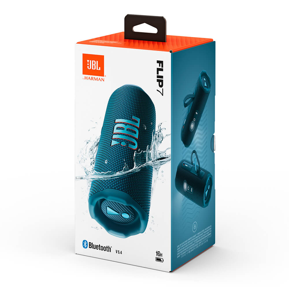Bluetooth zvučnik JBL Flip 7 (Bluetooth, IP68, baterija 16h) plavi-7