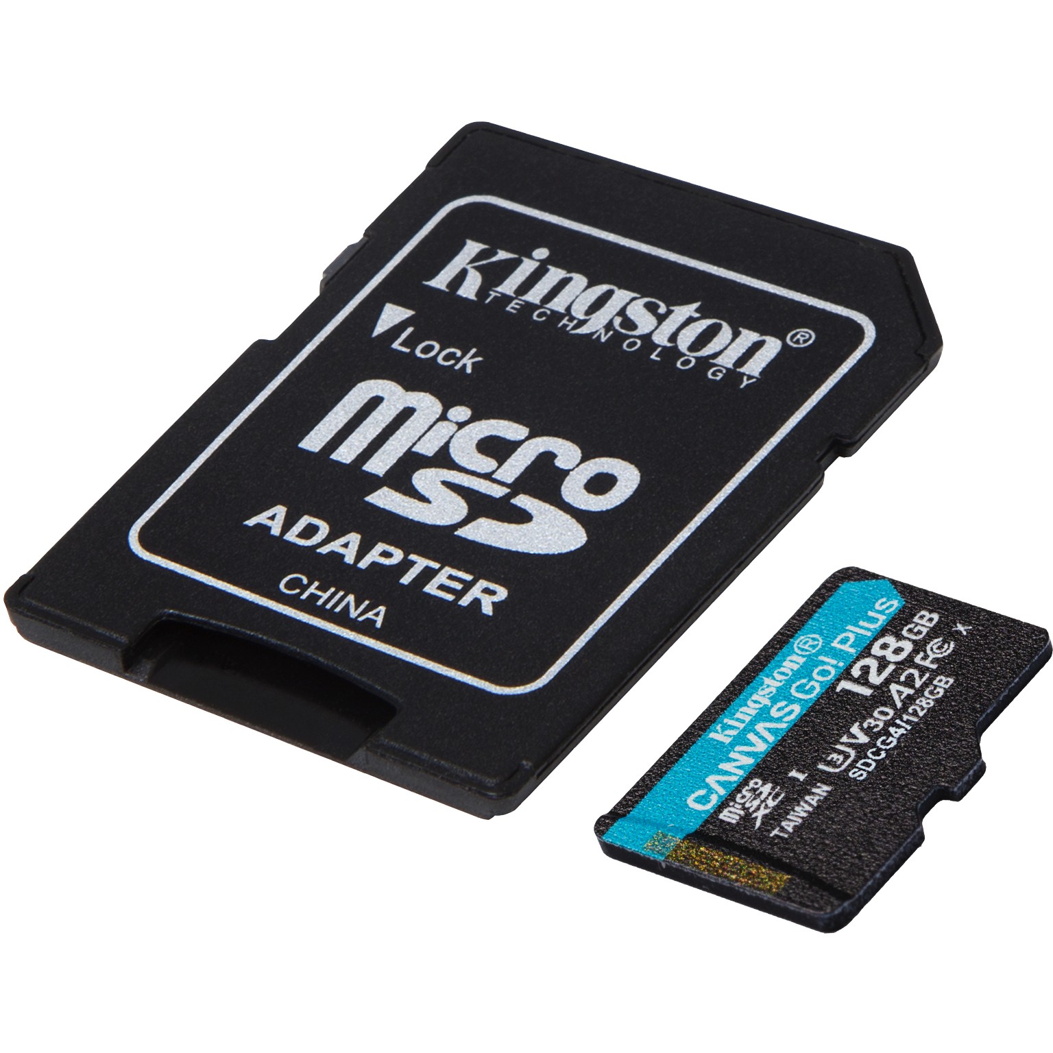 Card Kingston Canvas Go Plus MicroSD +ADP 128GB-10
