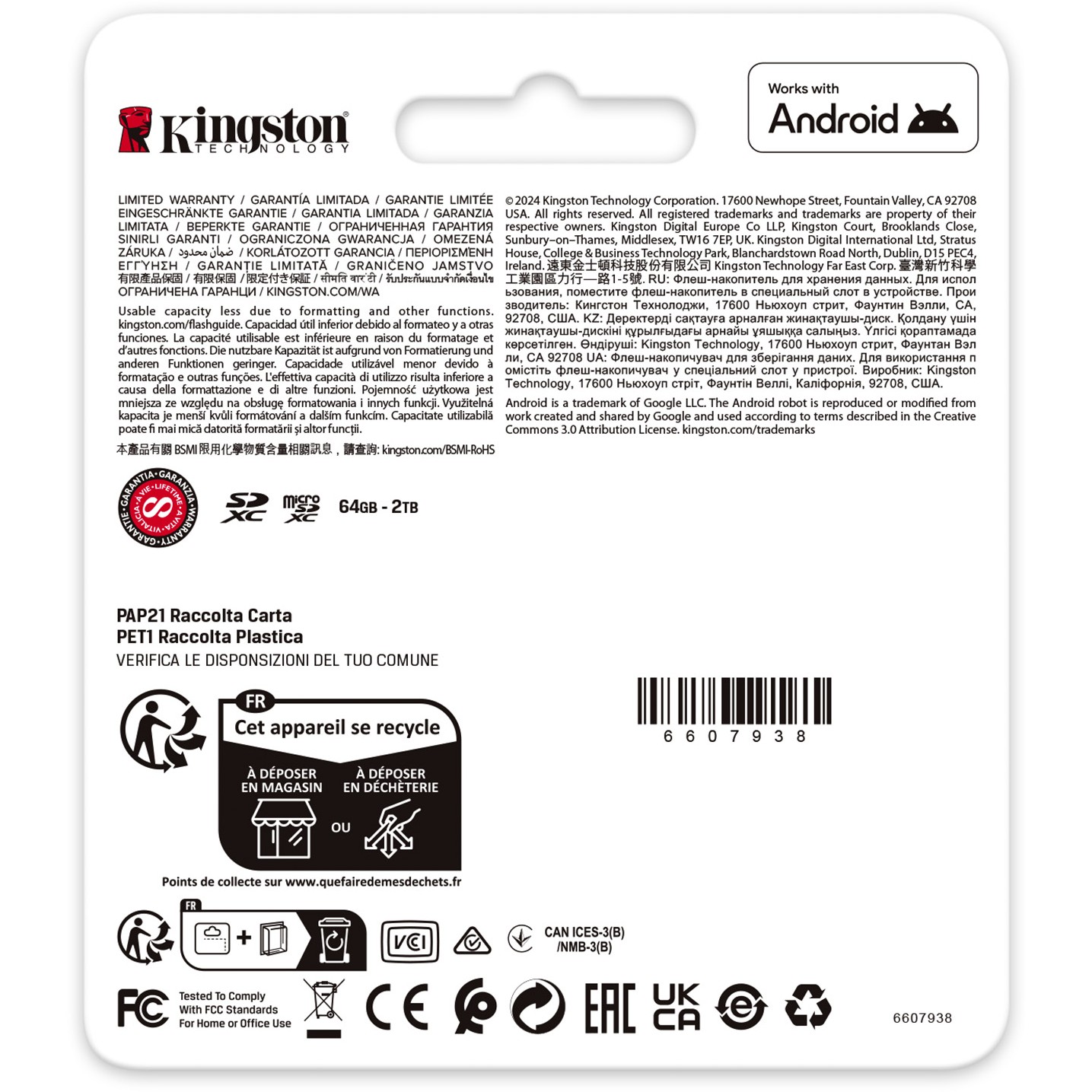 Card Kingston Canvas Go Plus MicroSD +ADP 128GB-13