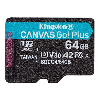 Card Kingston Canvas Go Plus MicroSD 64GB